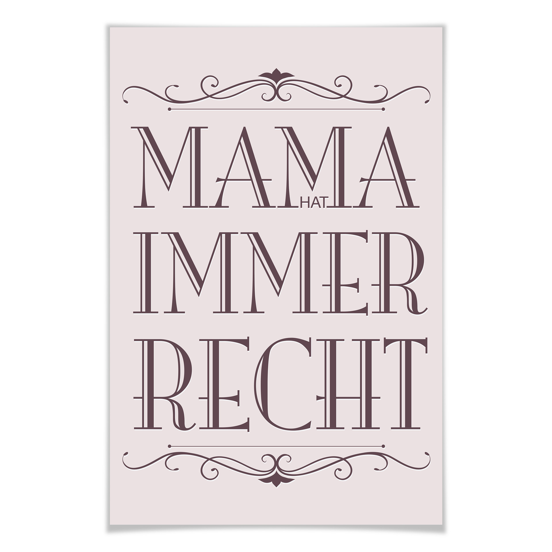 Poster Mama hat immer Recht - 02