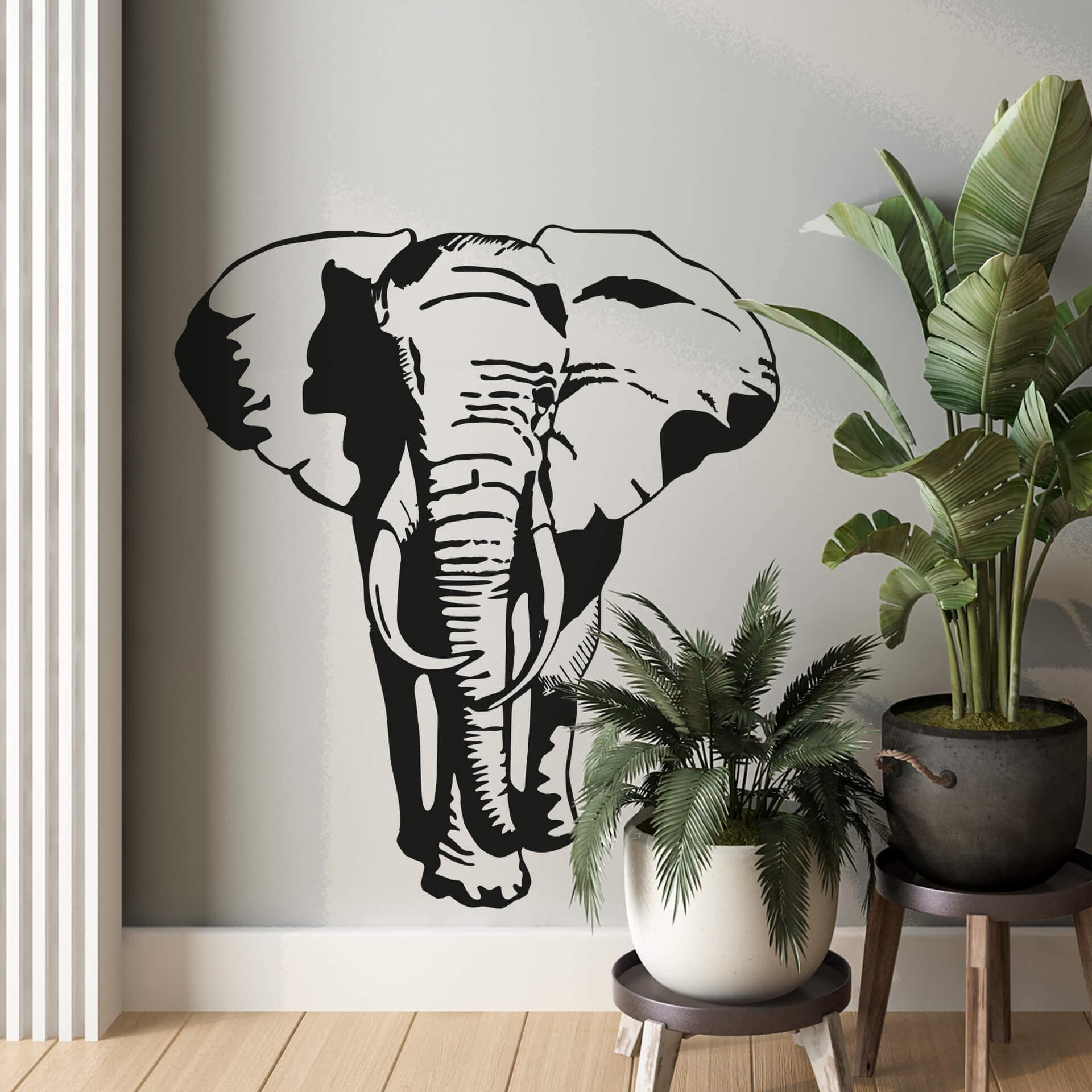 Wallsticker Afrikansk elefant