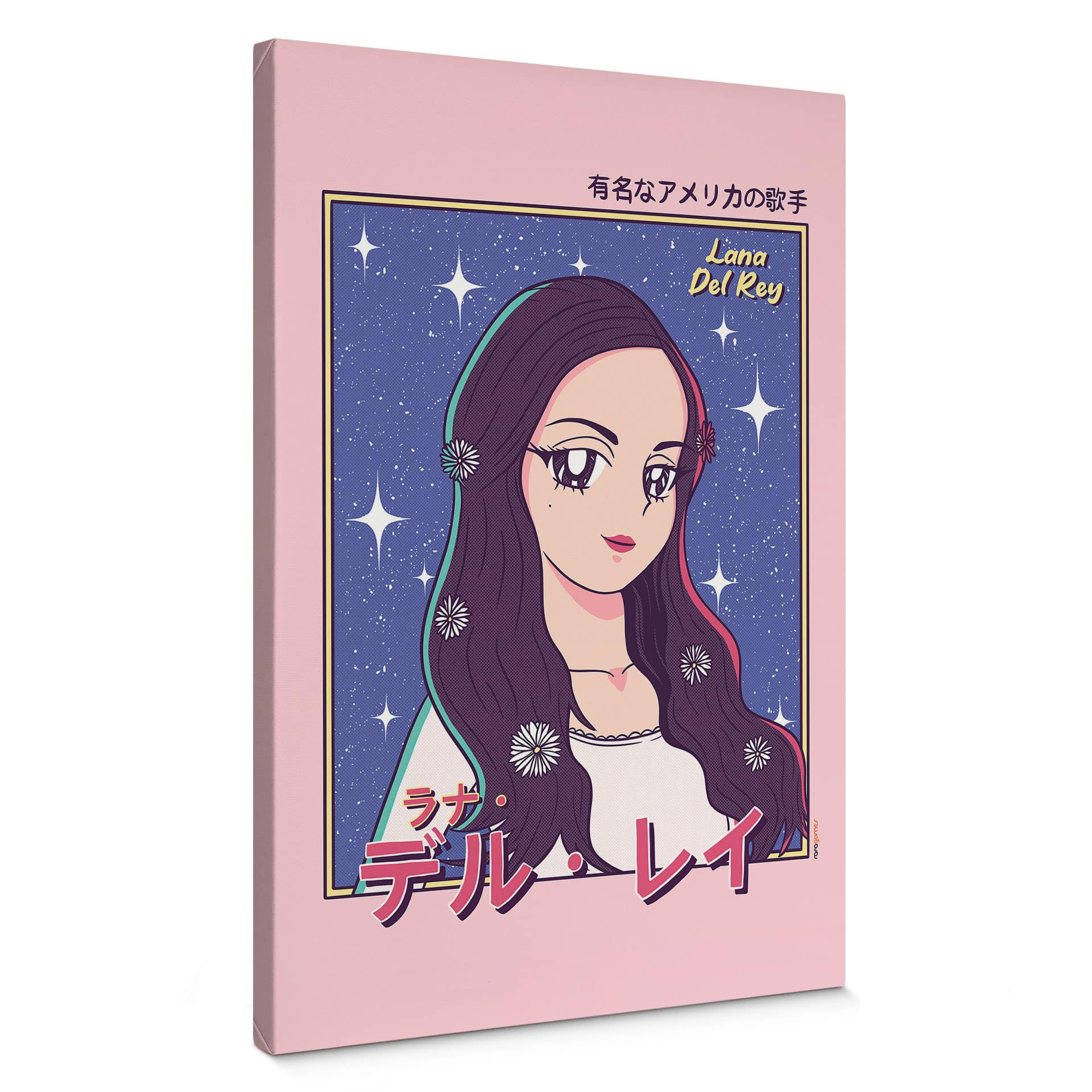 Obraz na płótnie anime dziewczyna "Lana del Rey" - Gomes