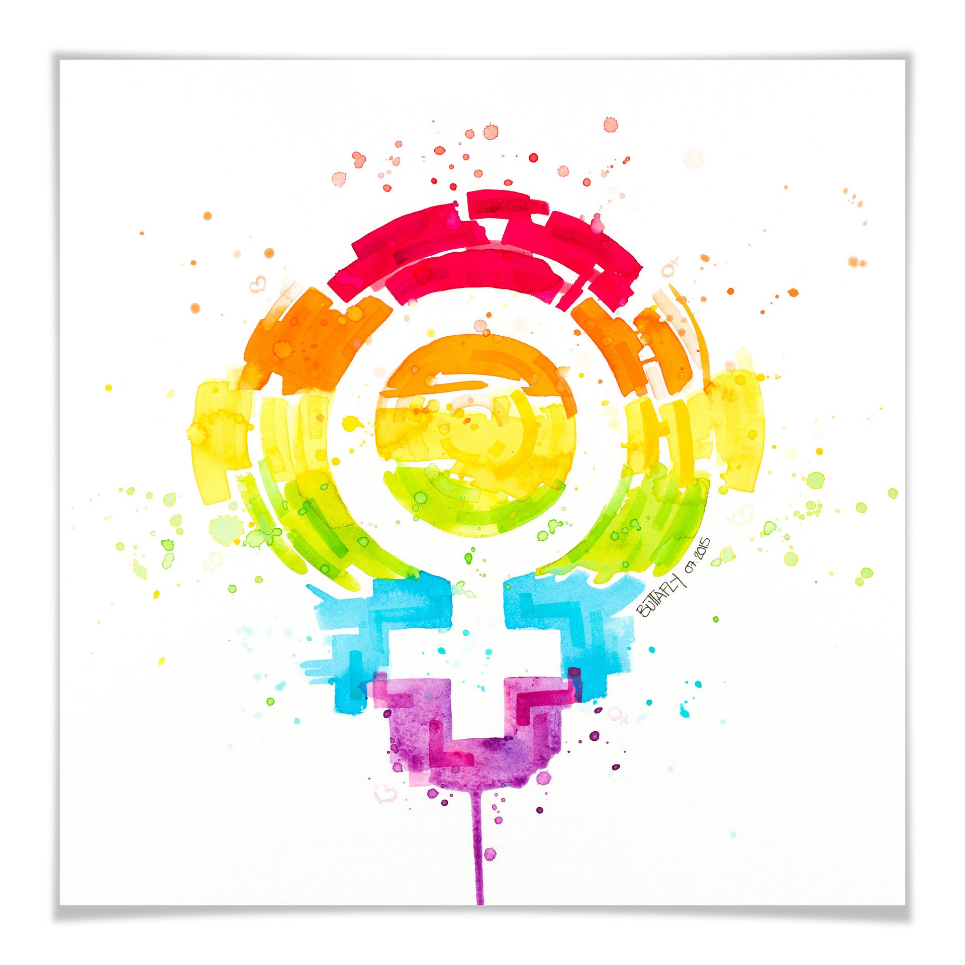 Poster Buttafly - Social Movement - Female