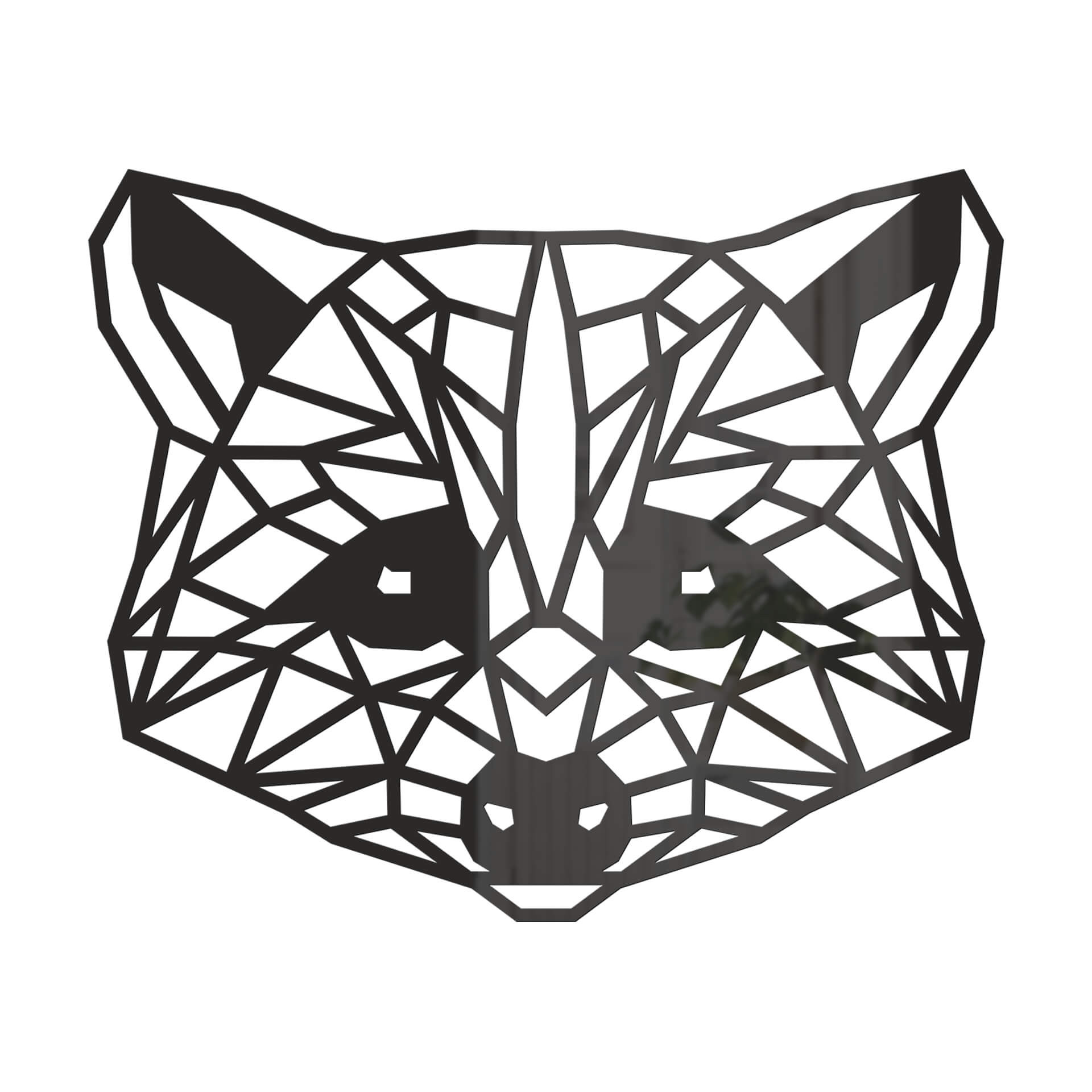 Dekoracja akrylowa Szop origami