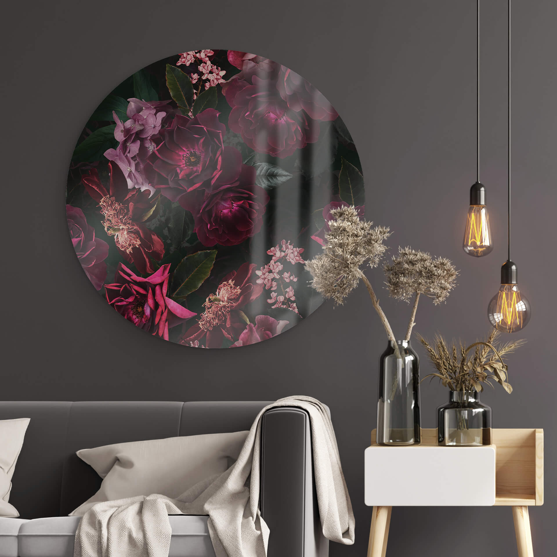 Glasbild UN Designs - Fleur de Paris