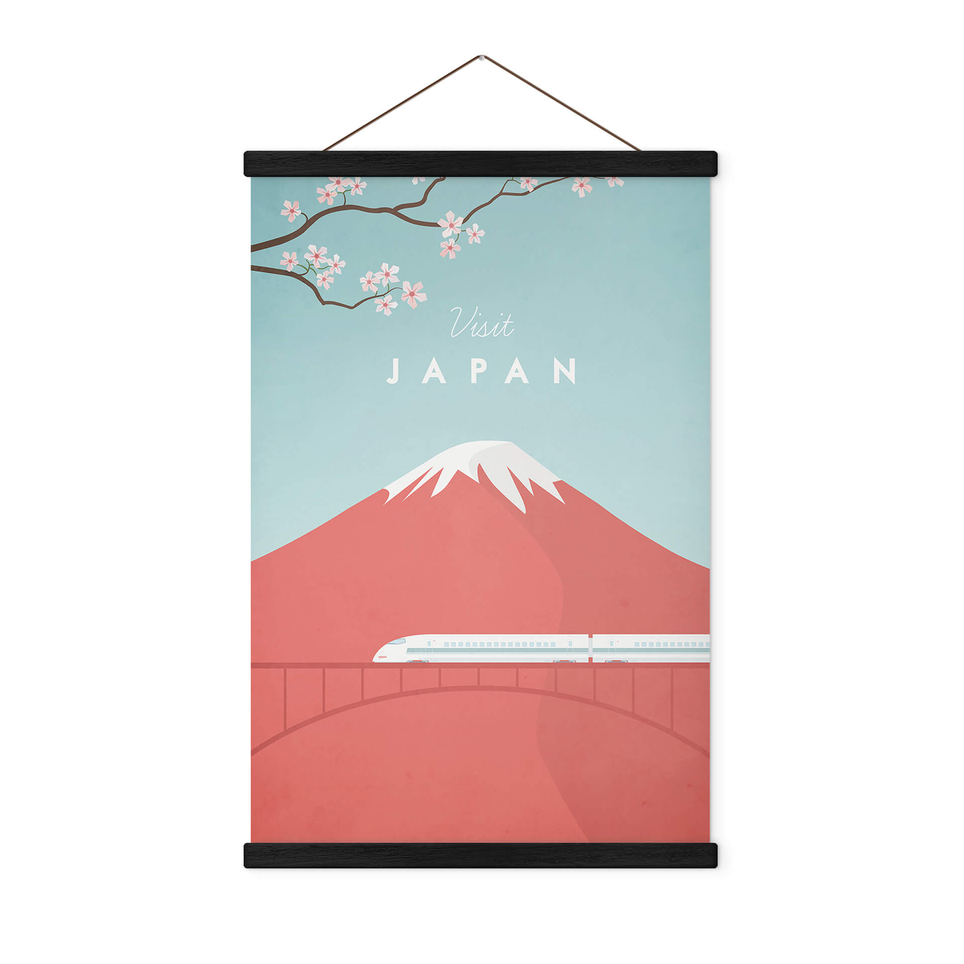 Obraz tkaniny Rivers - Japonia