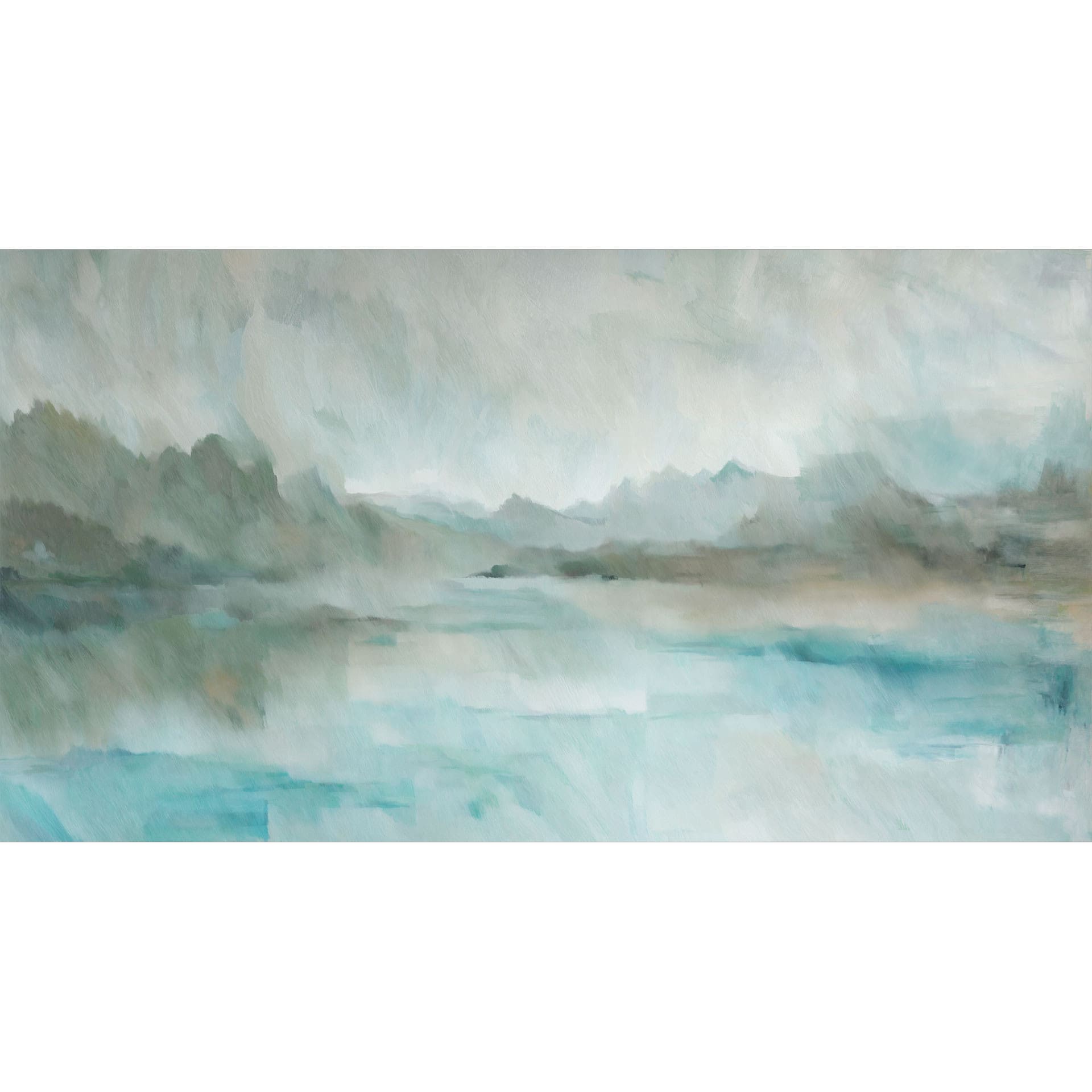 Fotomurale Velvet Horizon - Lago Astratto - Sir Edward x Grigory Gladarev