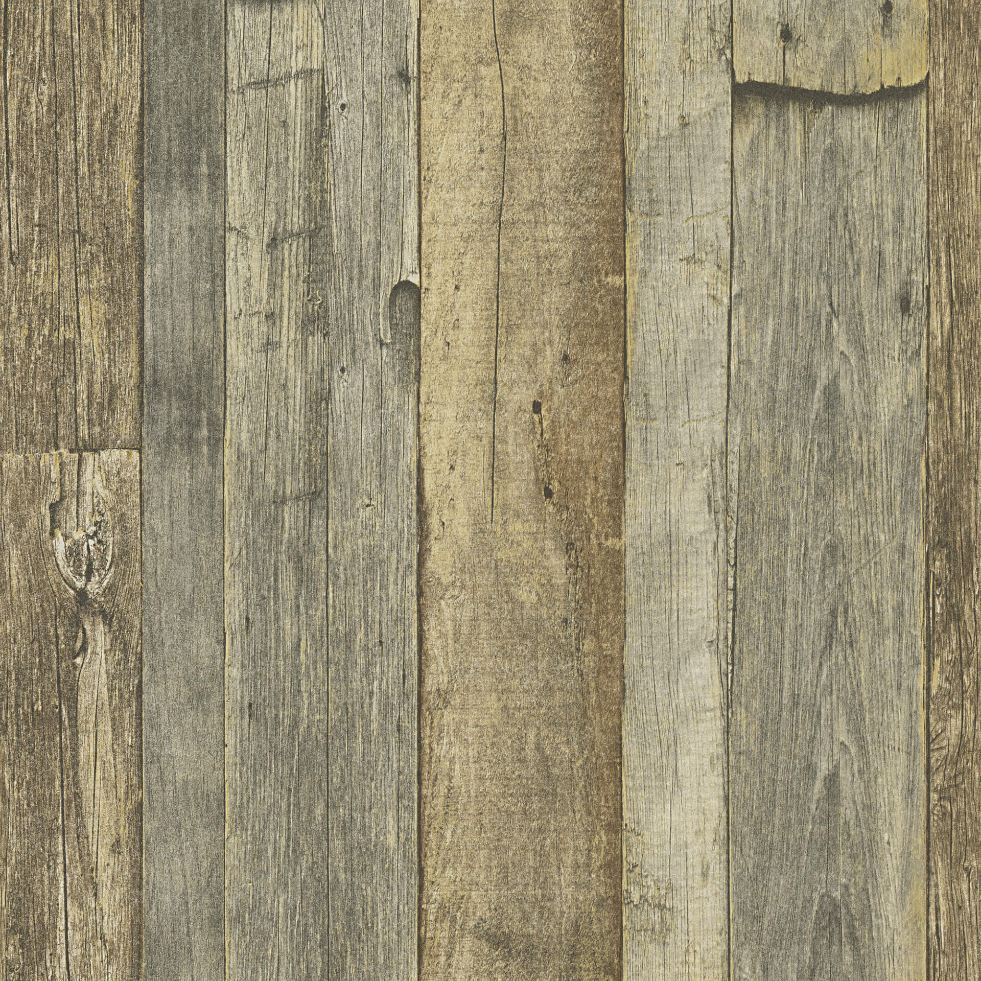 A.S. Création behang Best of Wood`n Stone 2nd Edition bruin, creme, geel