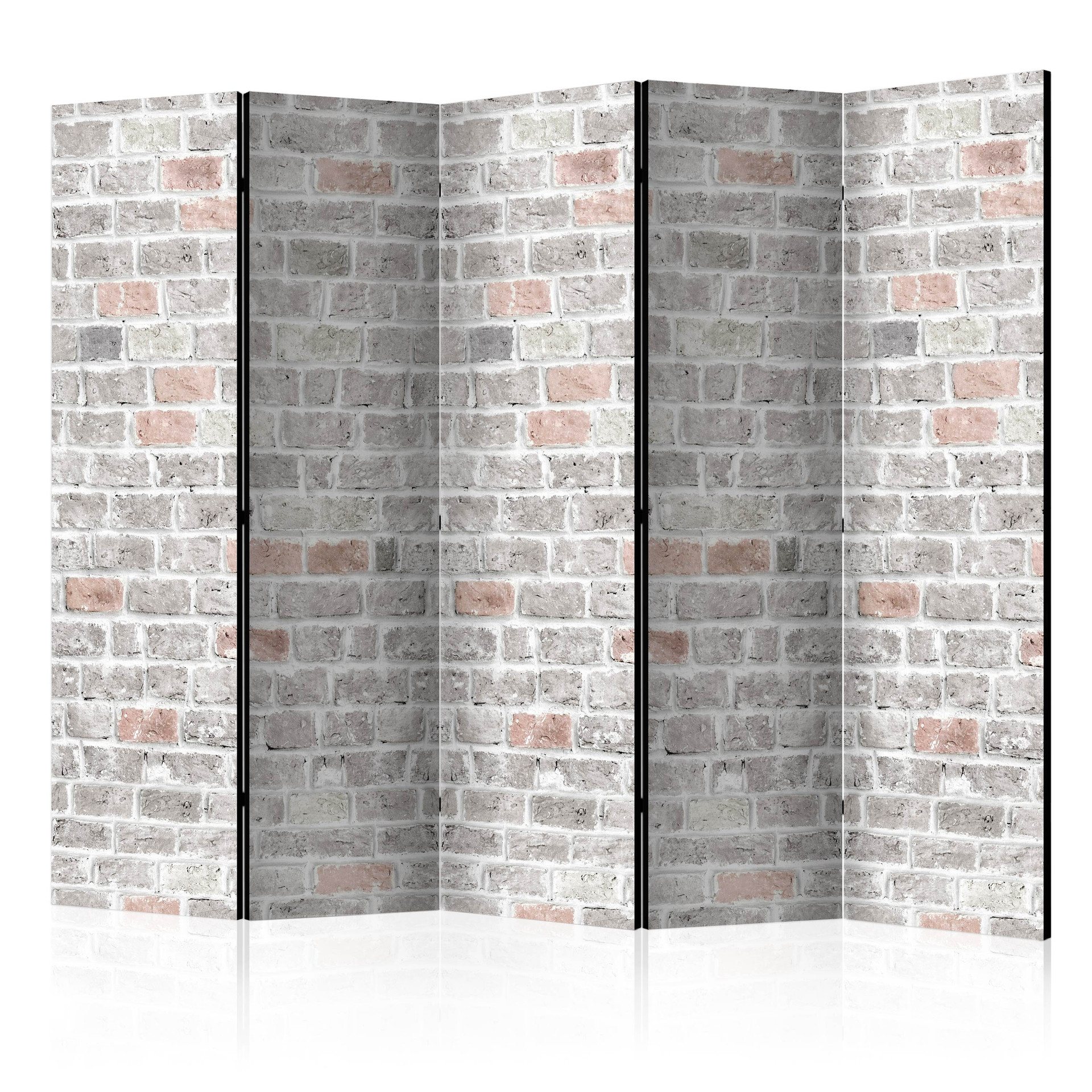 Screen room divider - Spring shadows, 3-delt