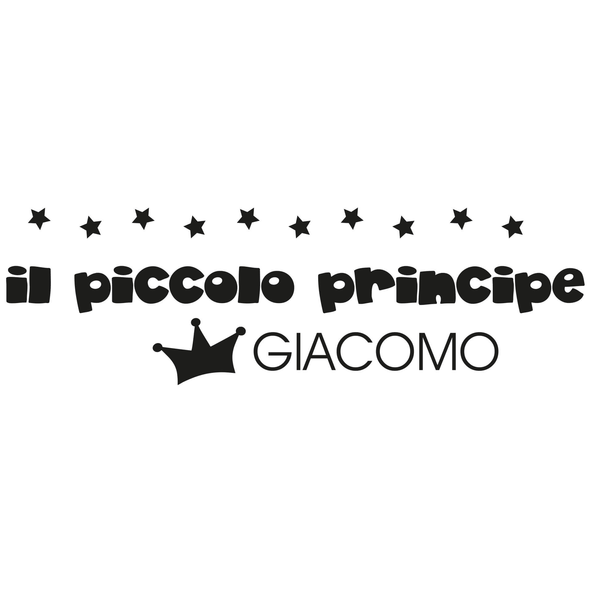 Wandtattoo + Name Il piccolo principe