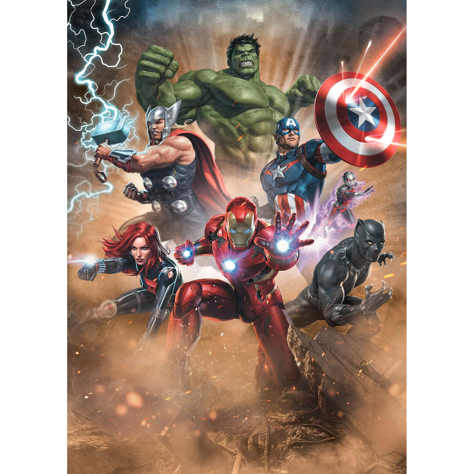 Vliesbehang - Avengers Superpower - 200 x 280 cm