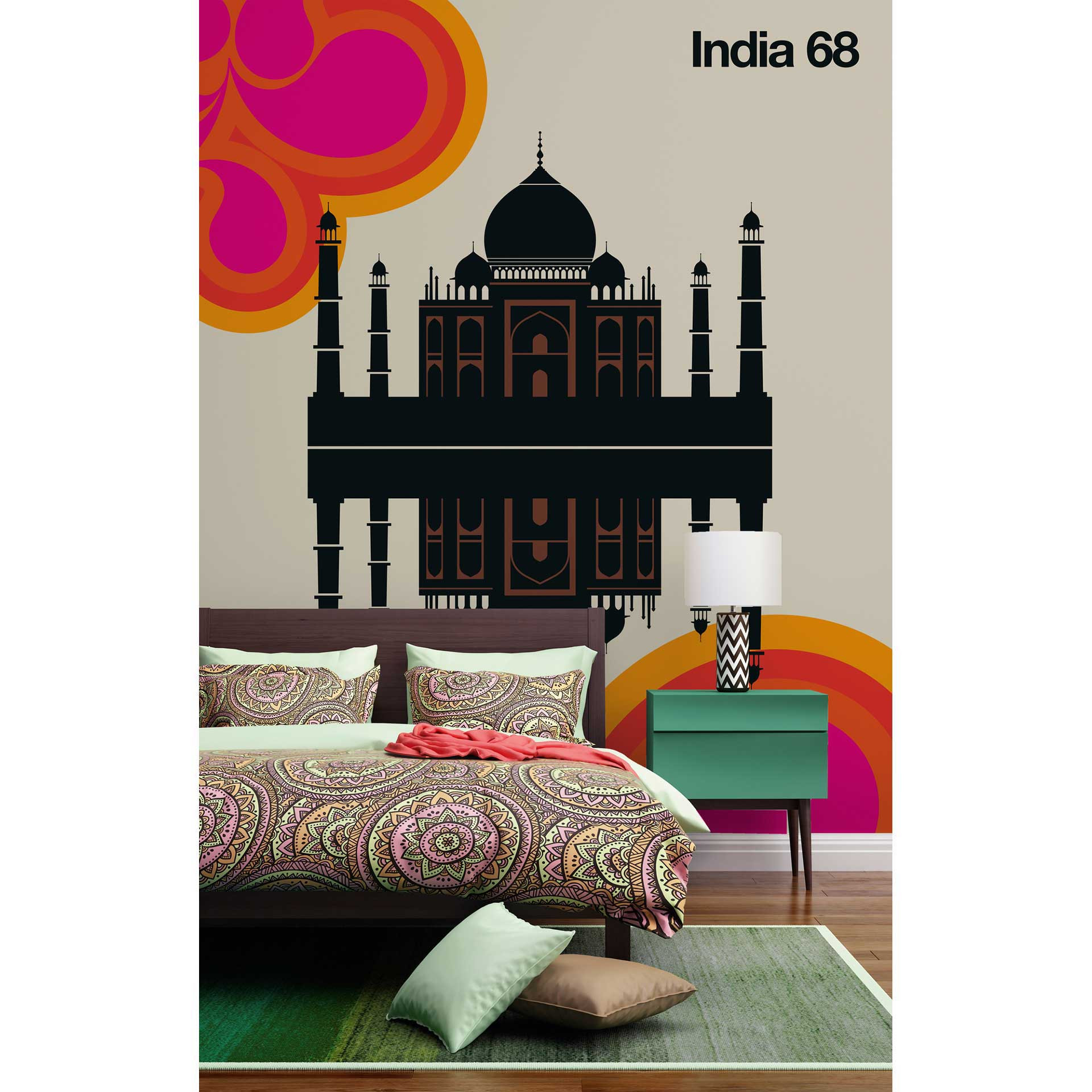 Livingwalls Fotobehang ARTist India 68 Taj Mahal