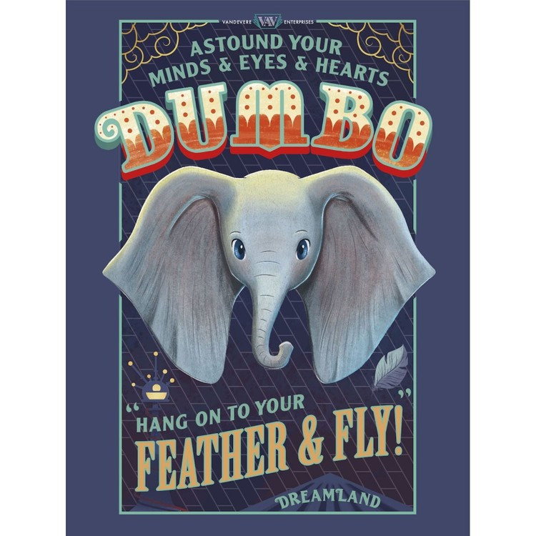 Poster, Filmposter Disney - Dumbo 61x91,5 cm