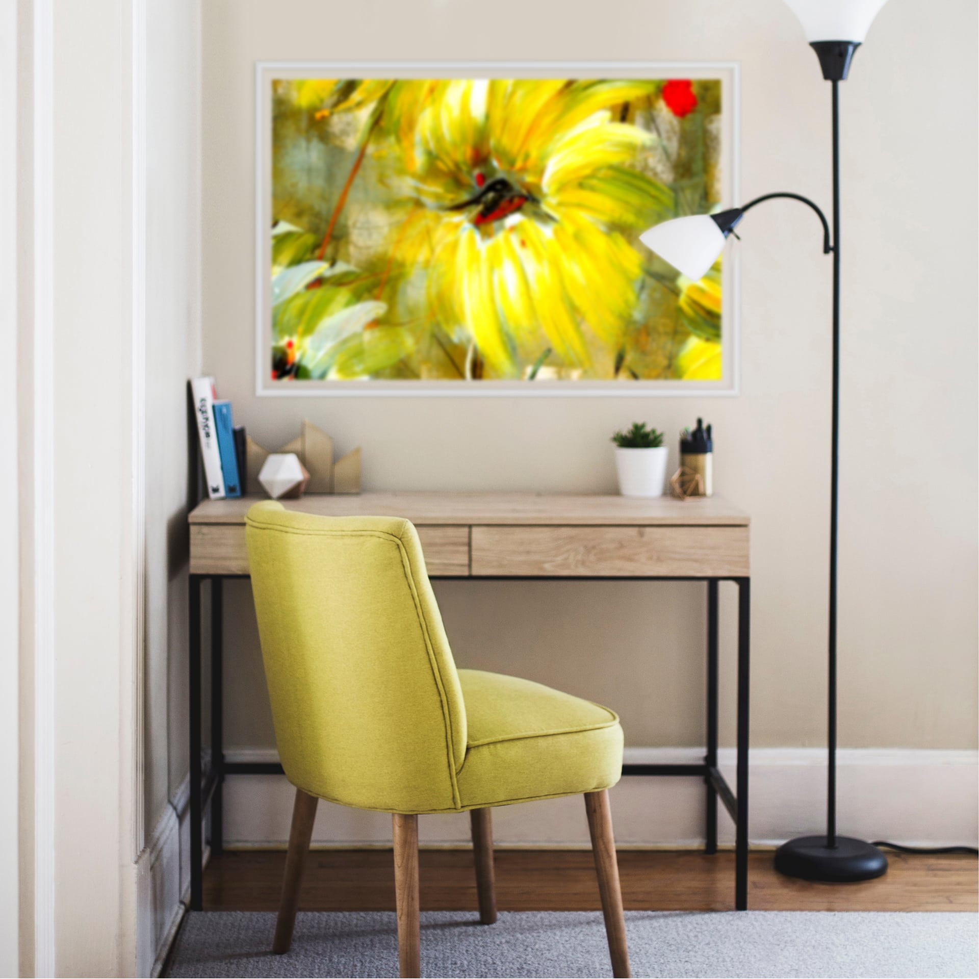 Wallprint W - Niksic - Der Raum voller Sonne und Freude