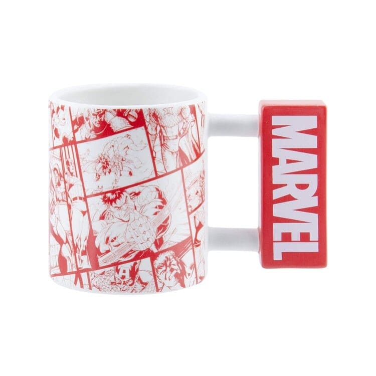 Krus, keramikkrus Marvel - Logo