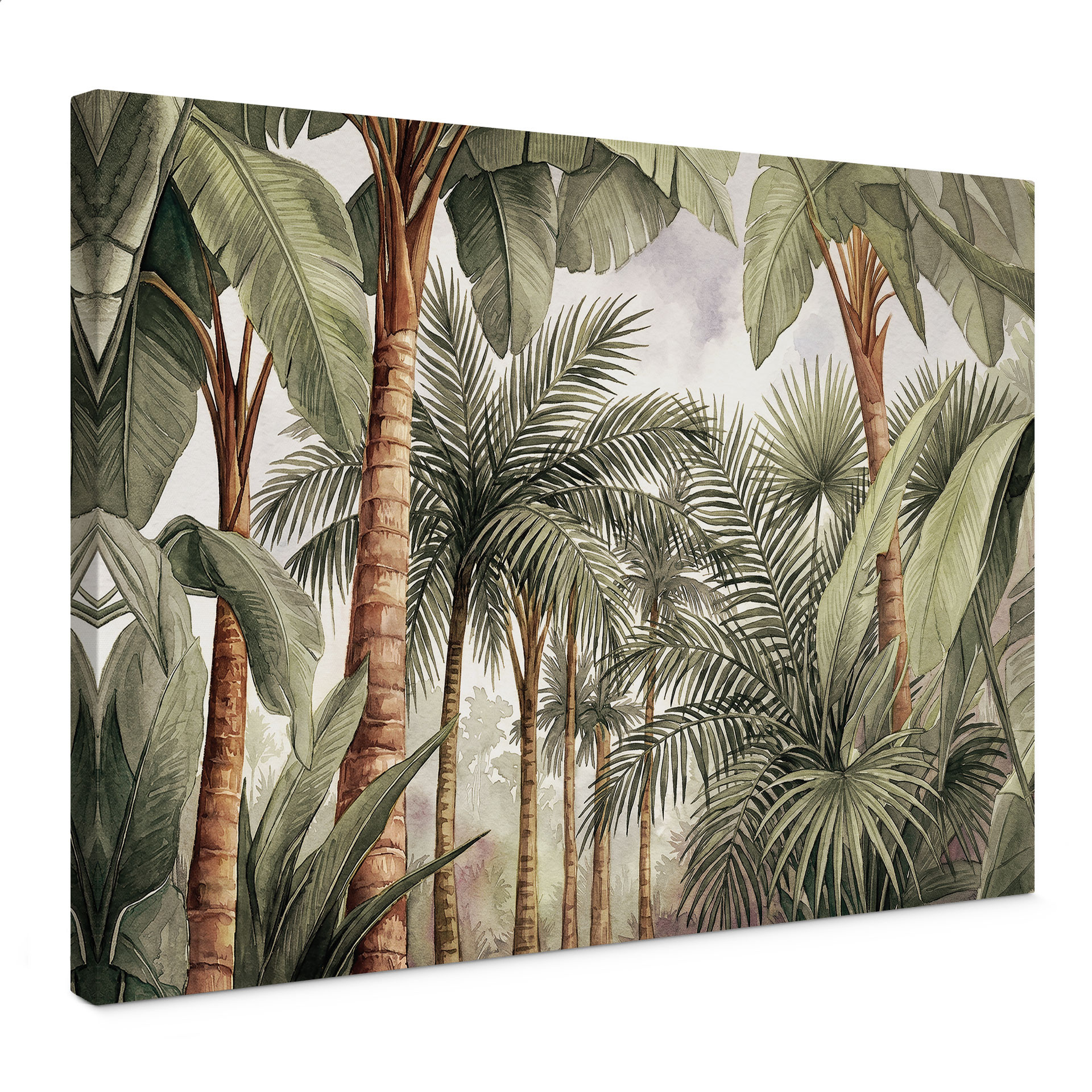 Leinwandbild Tropischer Palmenwald - Pictufy Studio