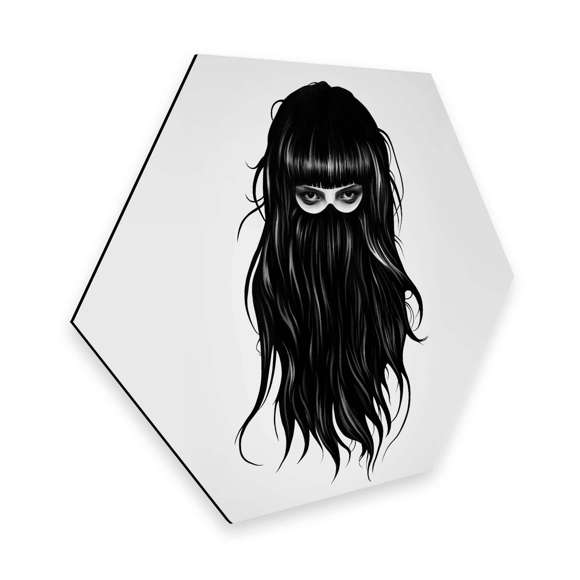 Hexagon Dibond Ireland - It Girl