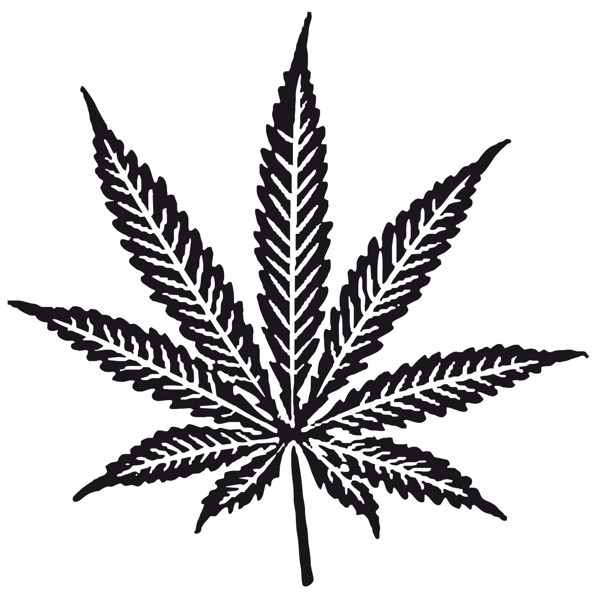 Wallsticker Cannabis