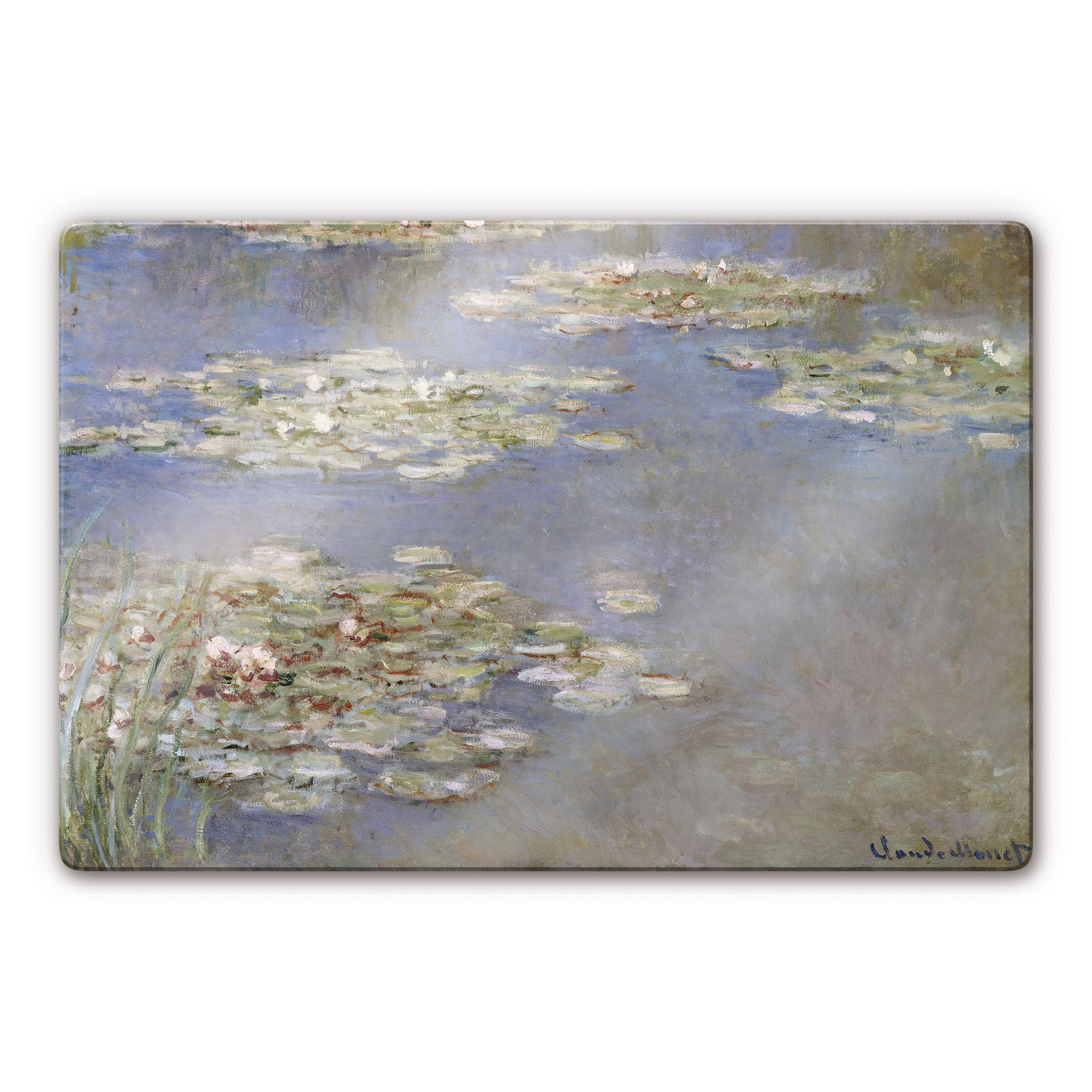 Glasbillede - Monet - Water Lillies 1905