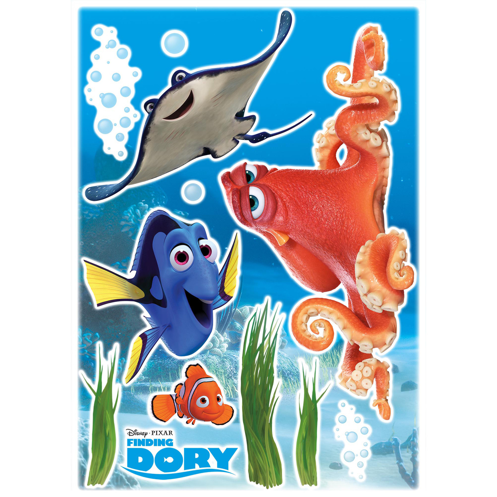 Wandsticker-Set Disney Findet Dorie 12-teilig