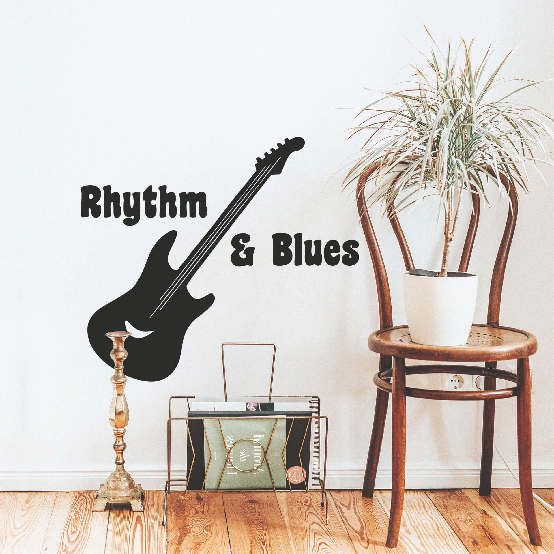 Wallsticker - Rytme og Blues