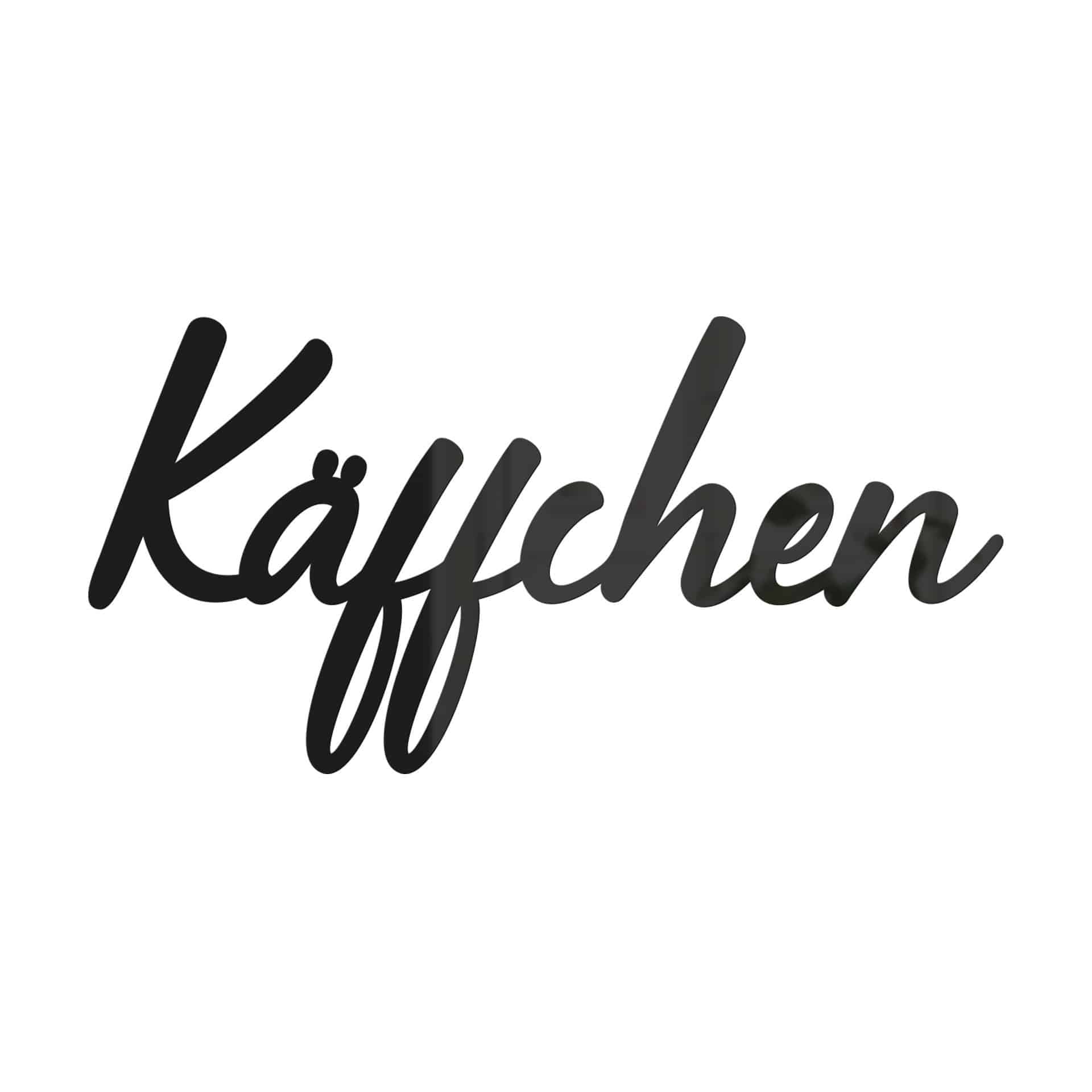 3D Schriftzug Käffchen - Acryldeko