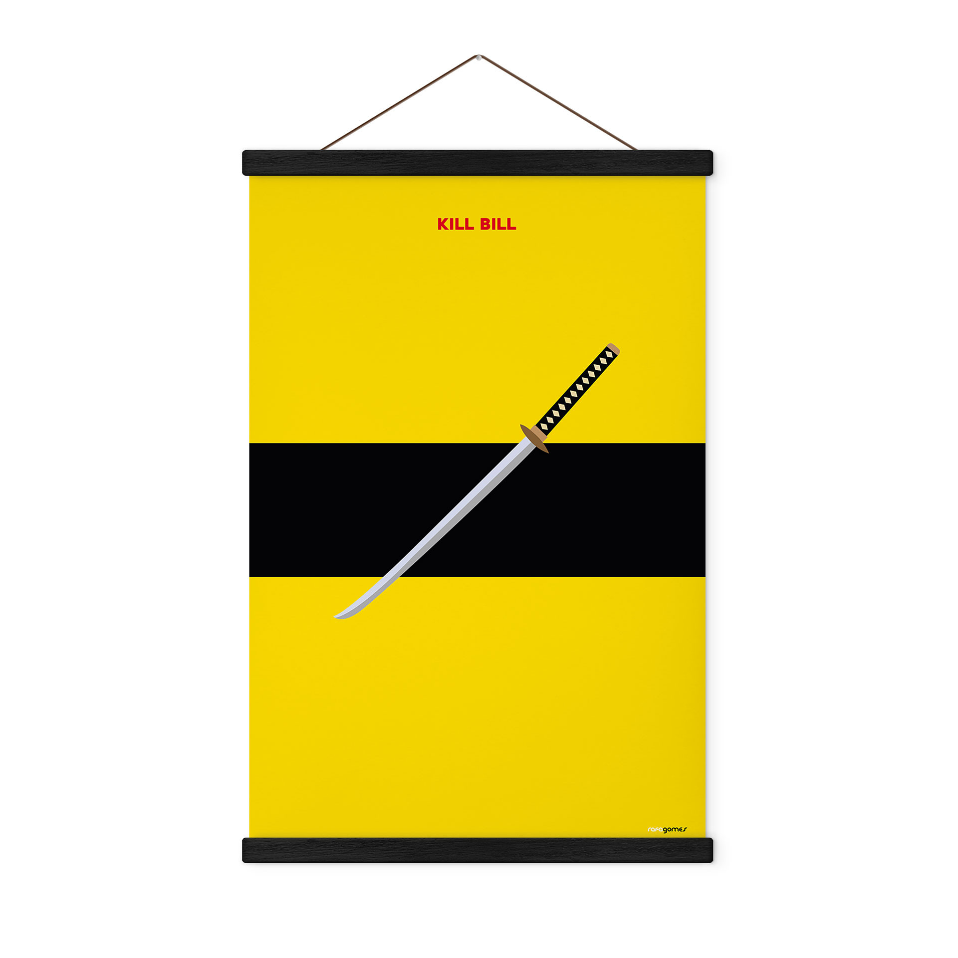 Obraz tkaniny inspirowany filmem "Kill Bill" - Gomes