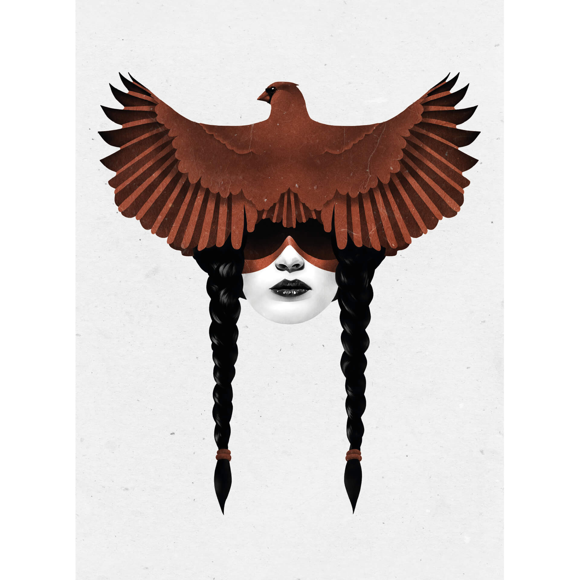 Papier peint photo Ireland - Dark Cardinal