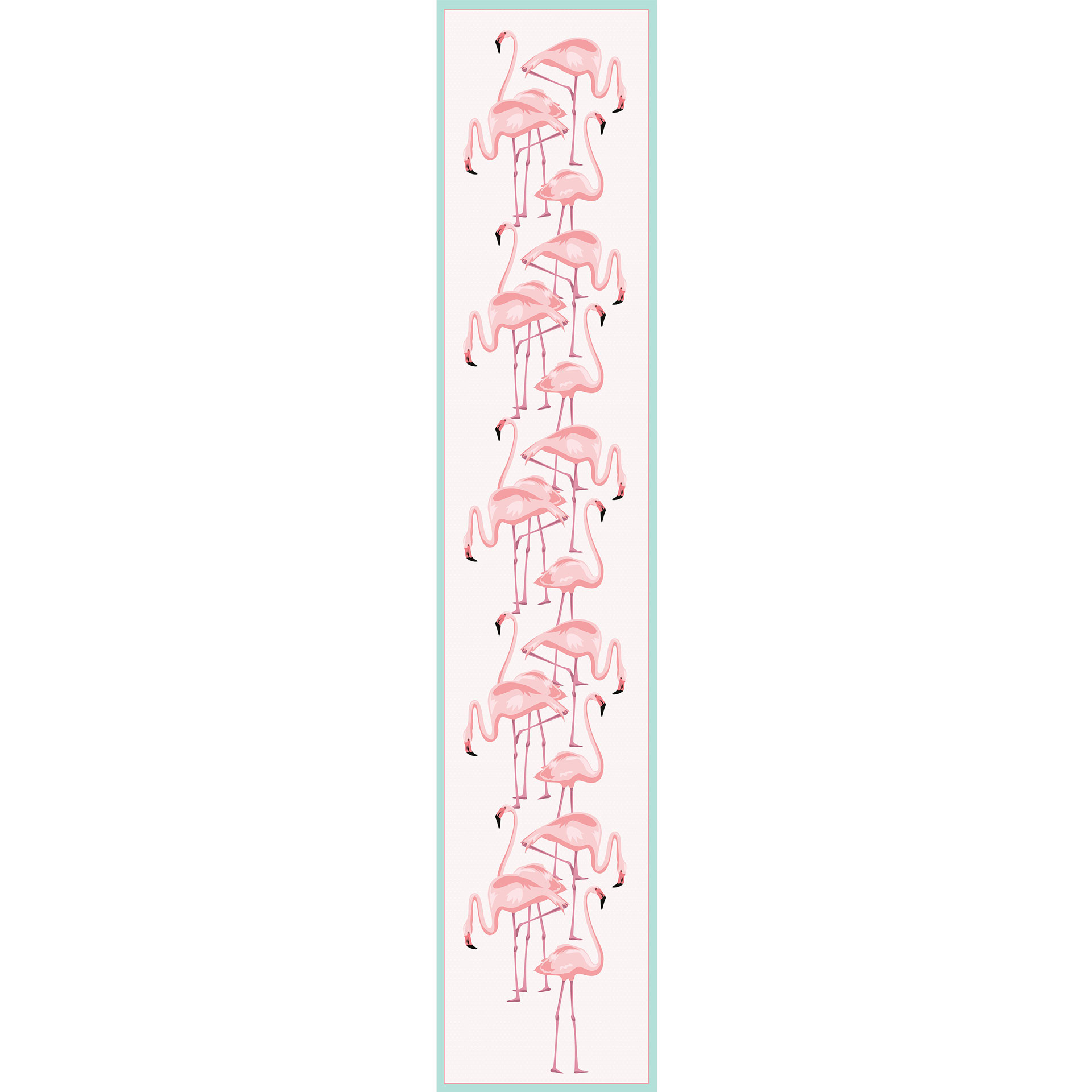 Fotobehang Trendy Flamingo