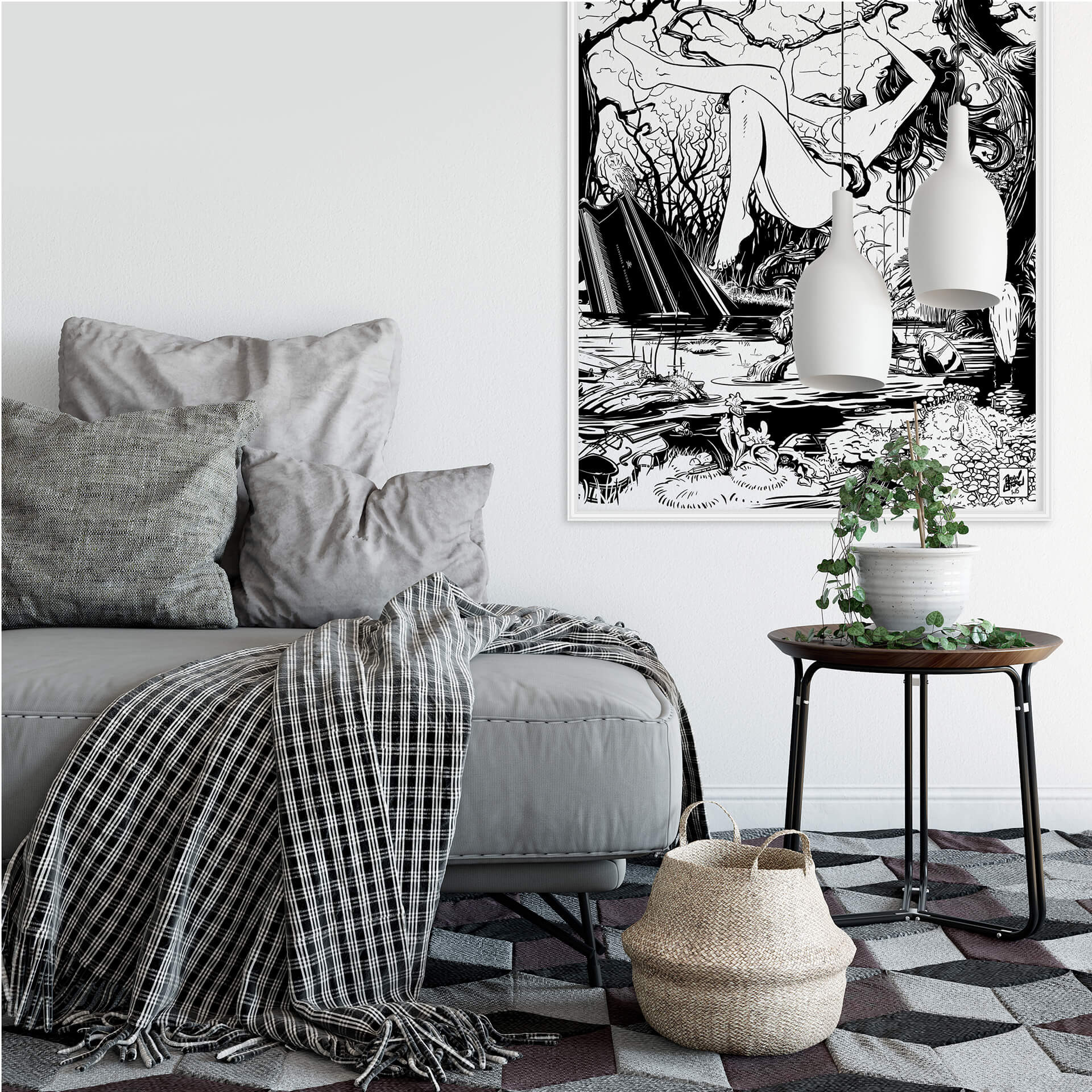 Wallprint Drawstore - Swapland