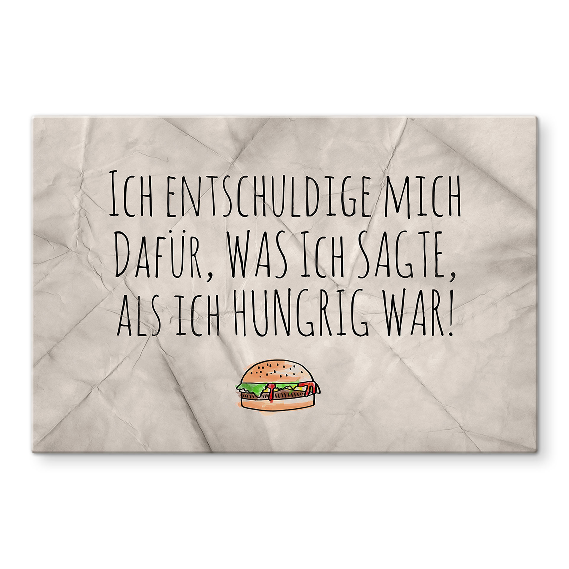Stænkplade - Ich Entschuldige mich dafür