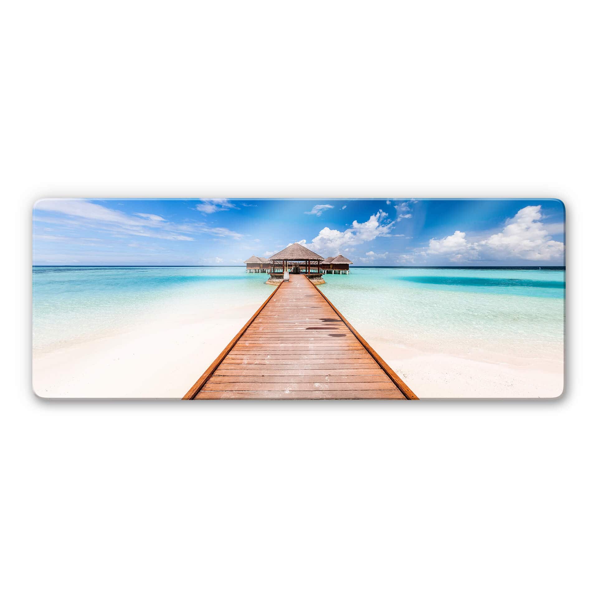 Glasschilderij Colombo - Way to Paradise