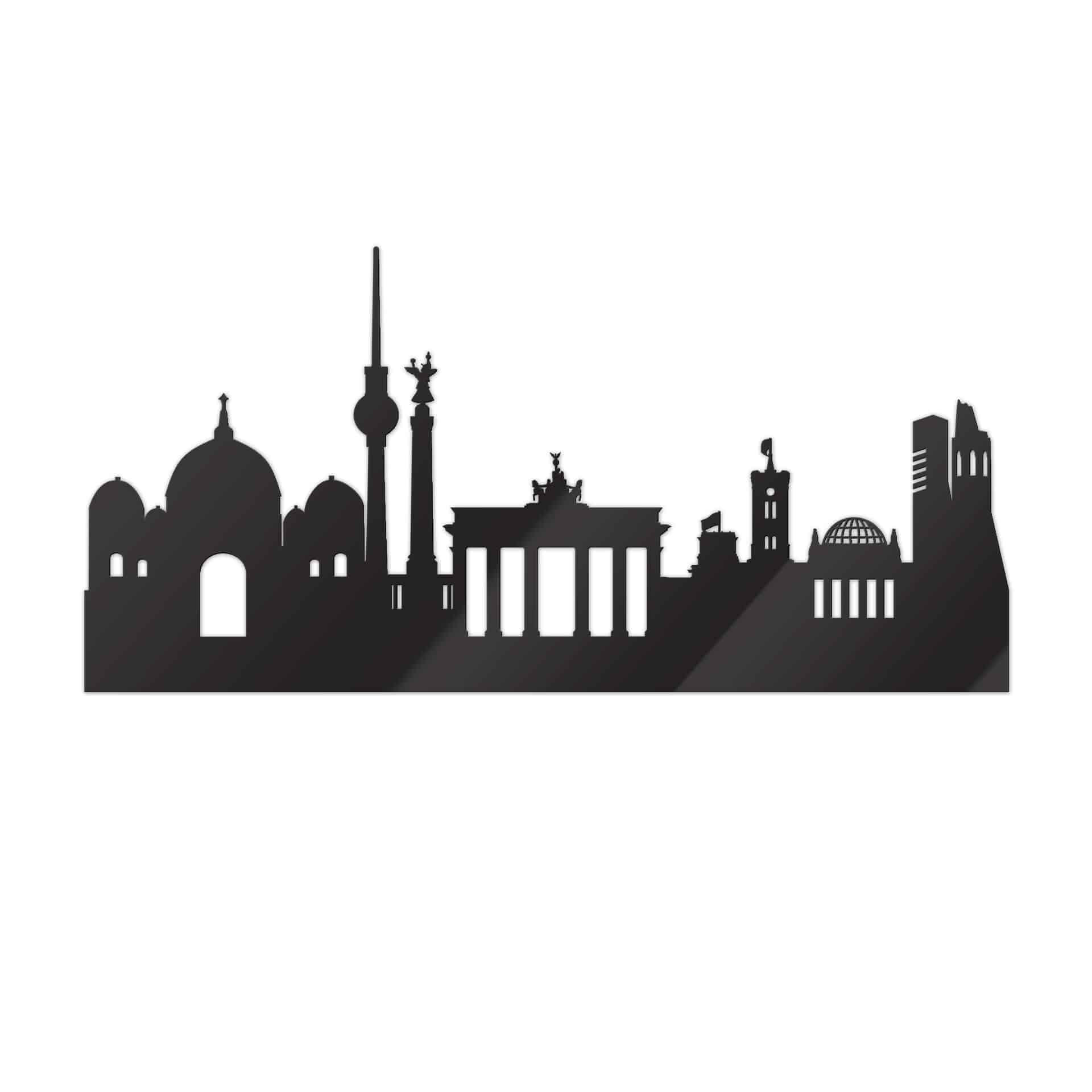 Akrylowa dekoracja panorama Berlina