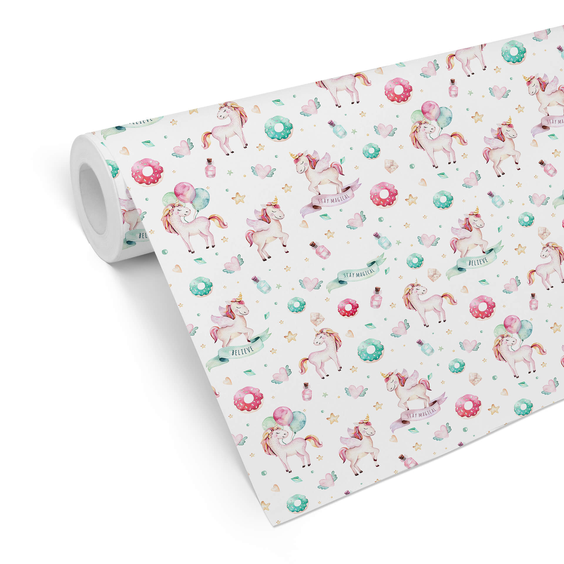Patroonbehang Kvilis – Sweet Unicorns 02
