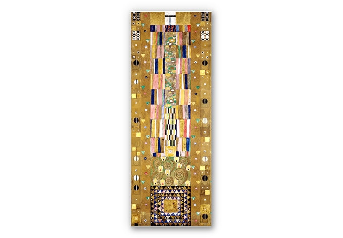 Wandbild Klimt - Werkvorlage für den Stocletfries