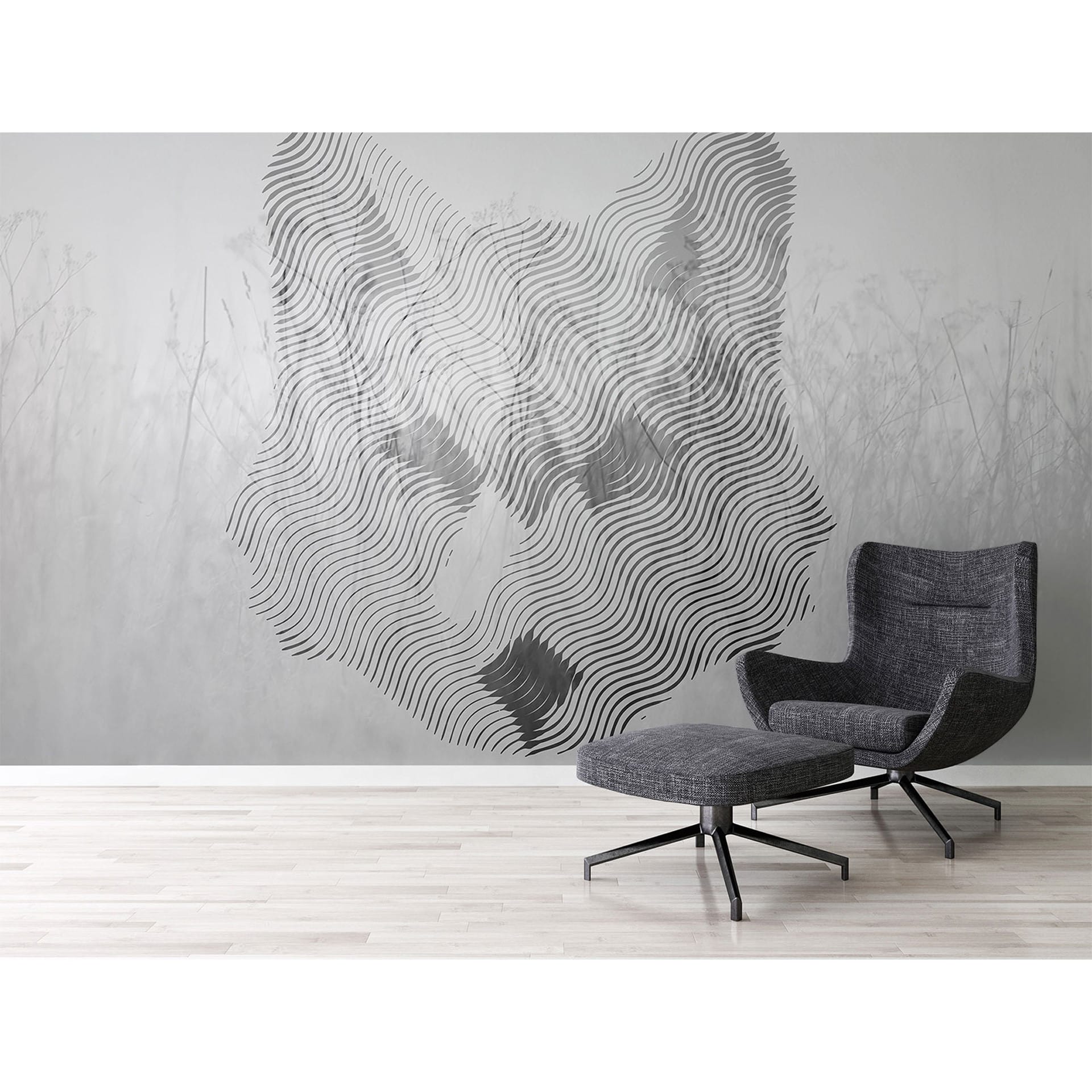 Architects Paper Papier peint photo Atelier 47 Fox Graphic motif animalier