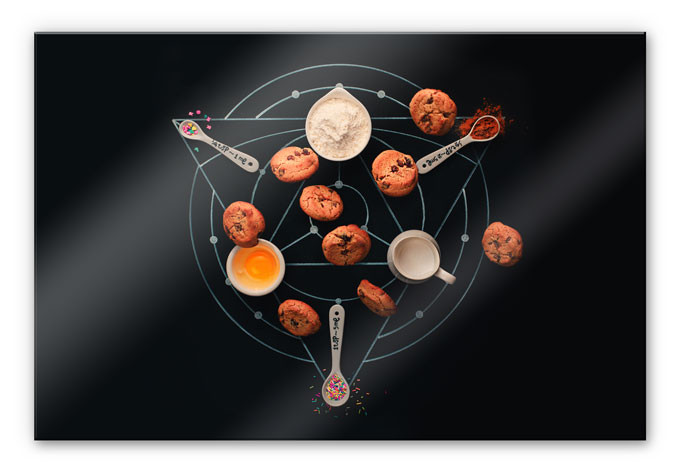 Akrylbillede Belenko - Baking Alchemy 01