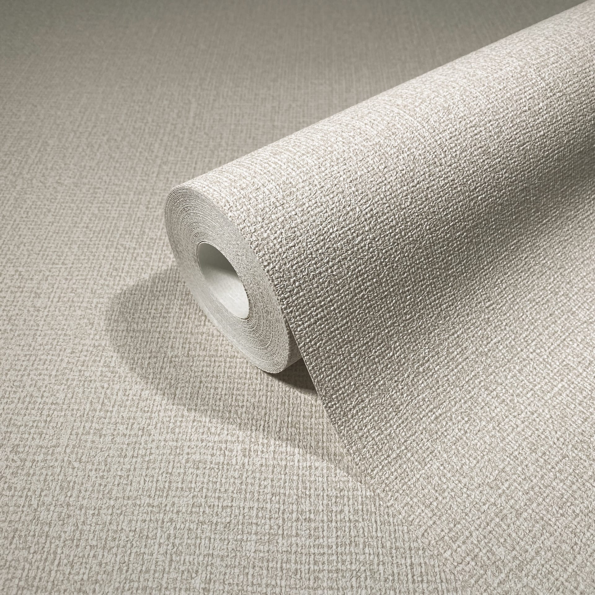 Non-woven Tekstil Tapet Tekstil ensfarvet beige Tekstur