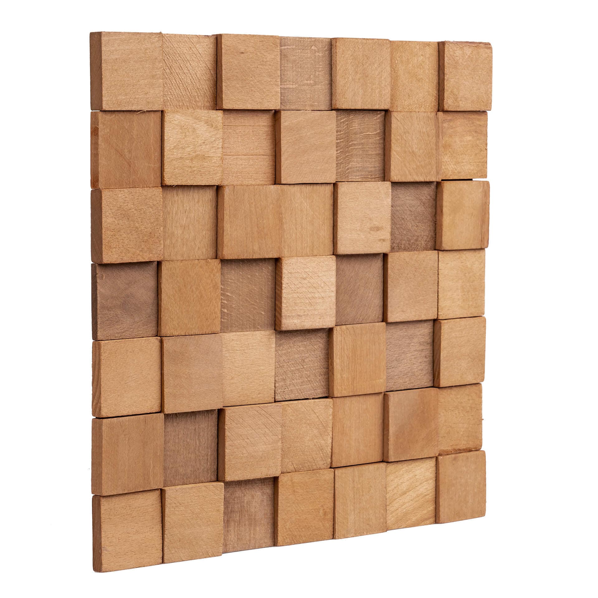 Houten Wandpanelen Wood Collectie - Cube