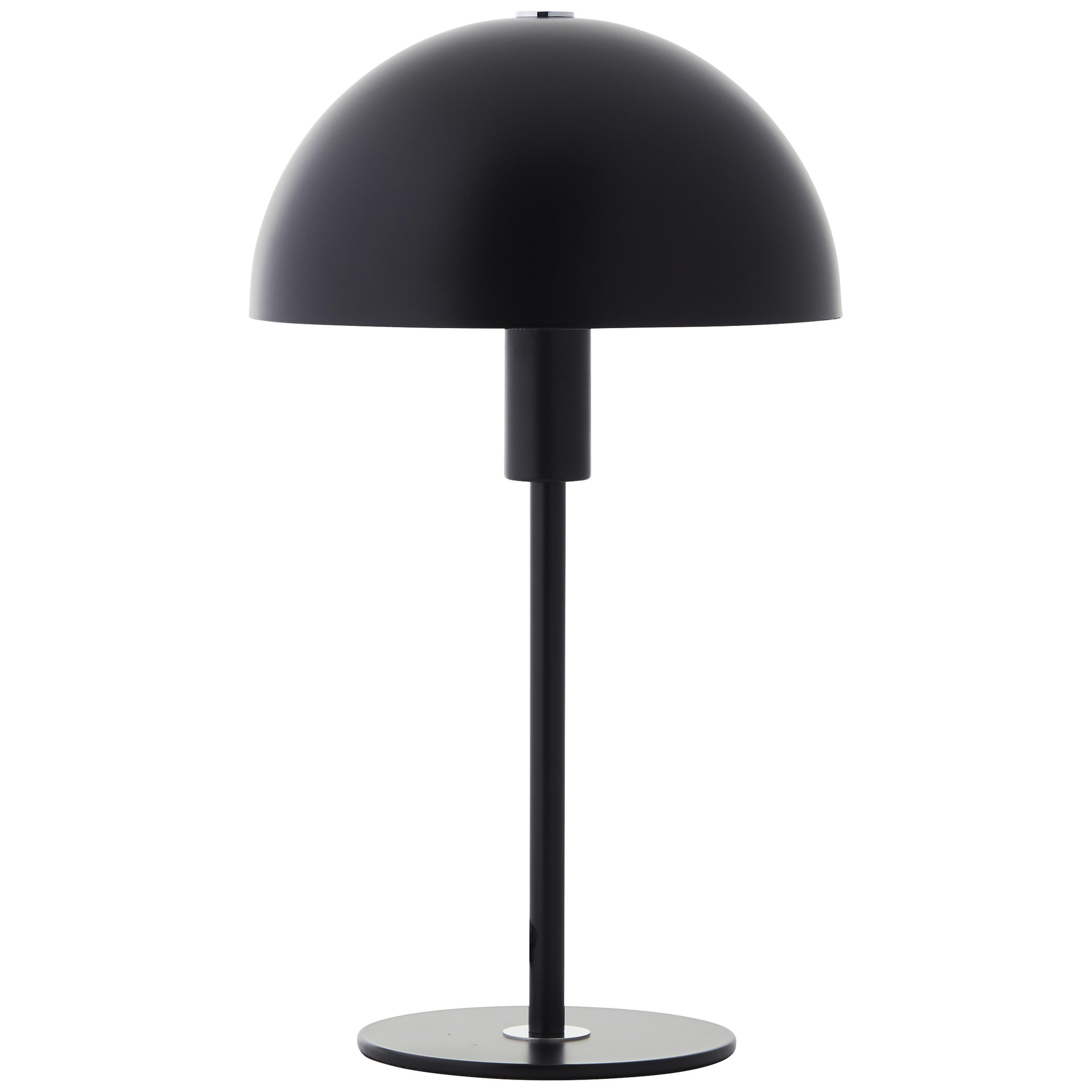 Tischleuchte Lasse, schwarz, 35,5 x 20,3 cm, Metall Pilzlampe