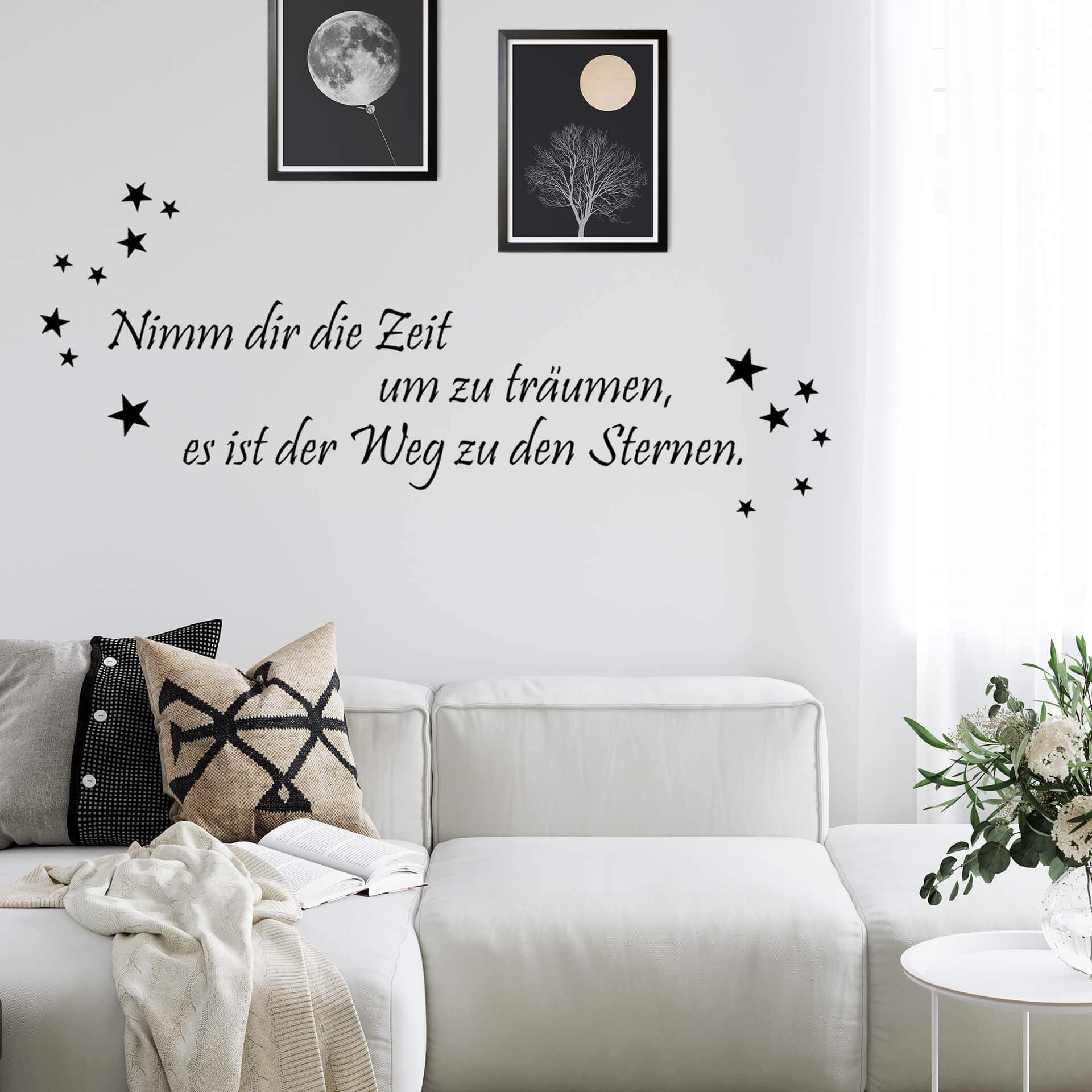 Wandtattoo Nimm dir die Zeit um zu träumen... 2