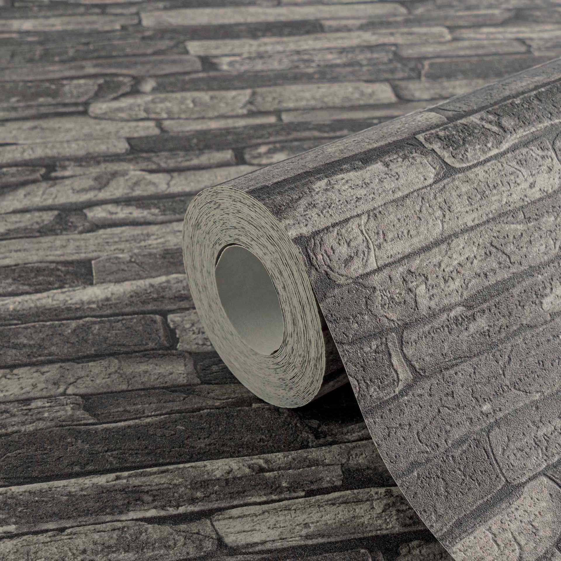 A.S. Création behang Best of Wood`n Stone 2nd Edition grijs, zwart