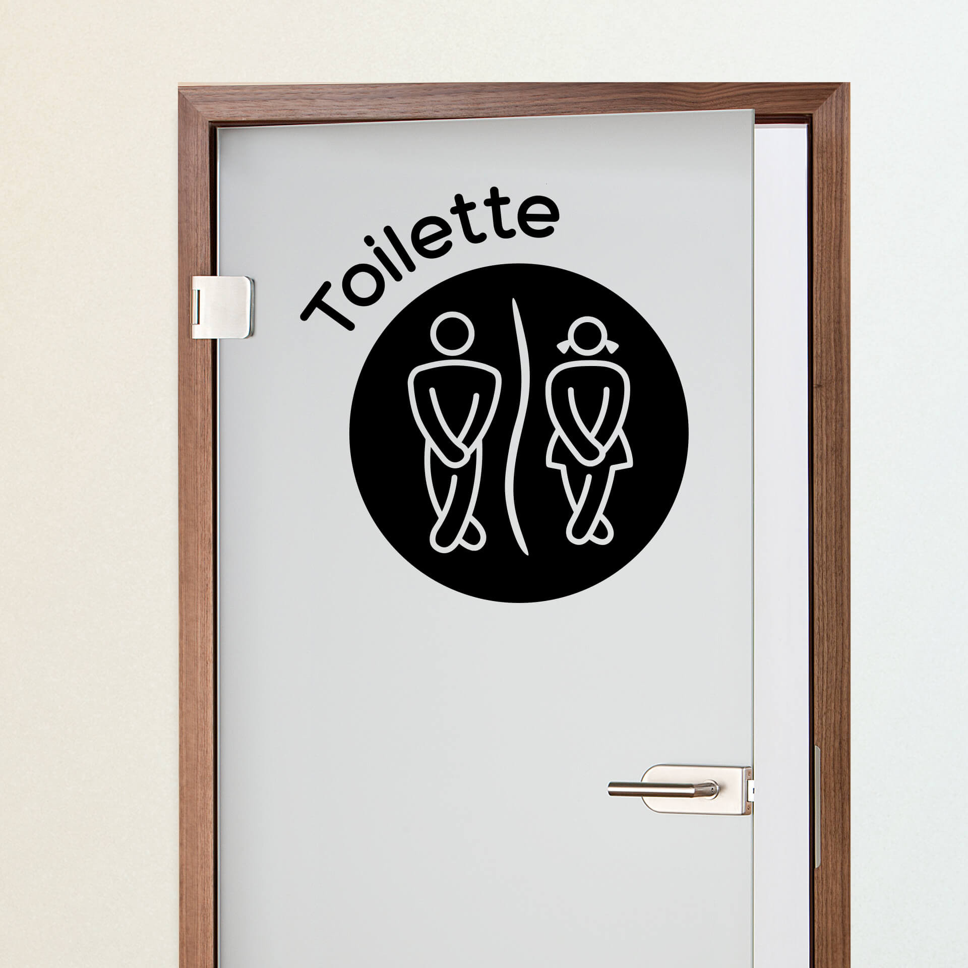 Wandtattoo Toilette 1