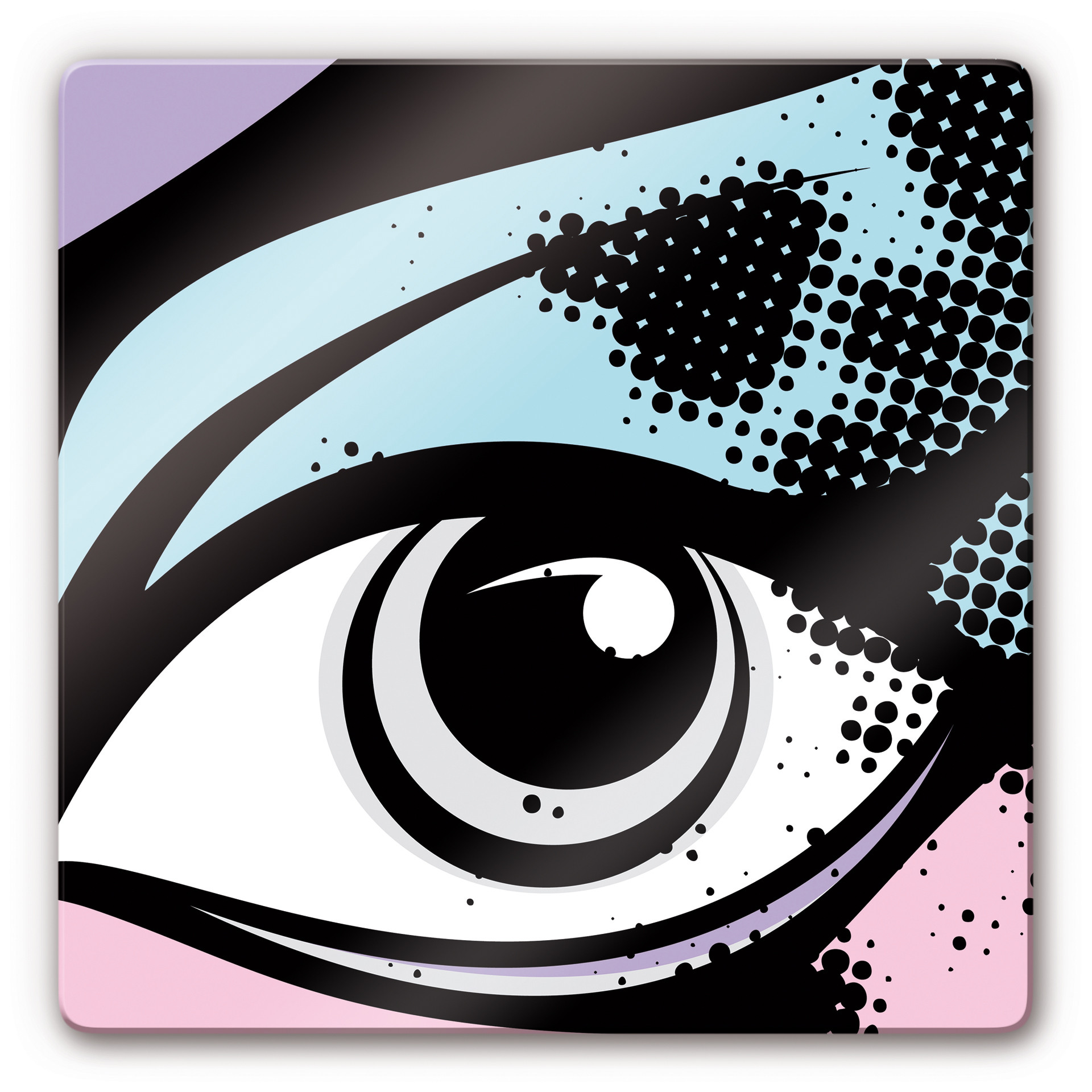 Glasbillede - Artistic Eye