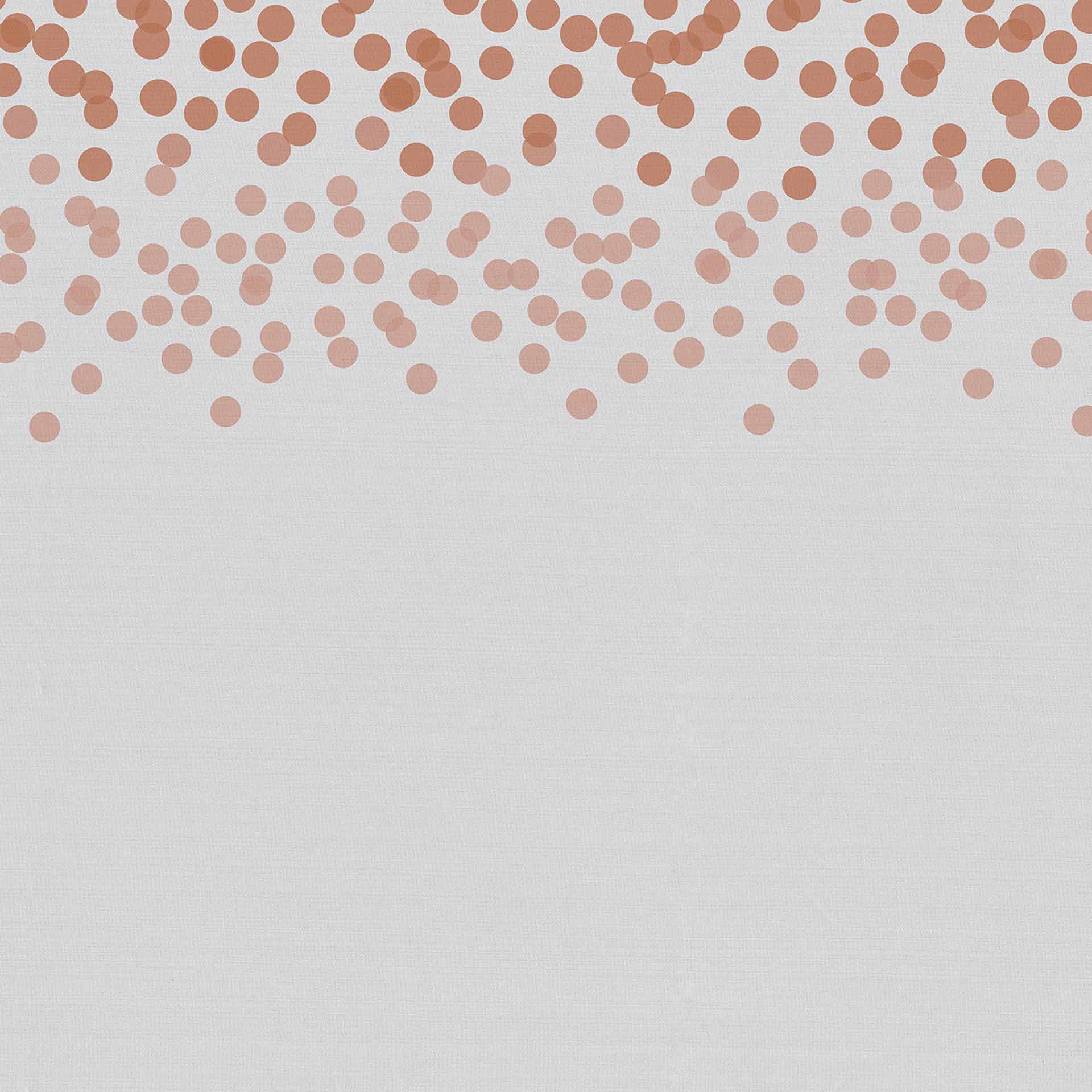 FallingDots2 design behang in grijs rood - vliesbehang Designwalls 2 - 2,55 x 3,5 m