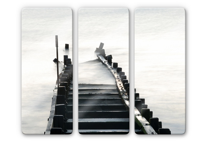 Tableau en verre - Way to nowhere (3 parties)