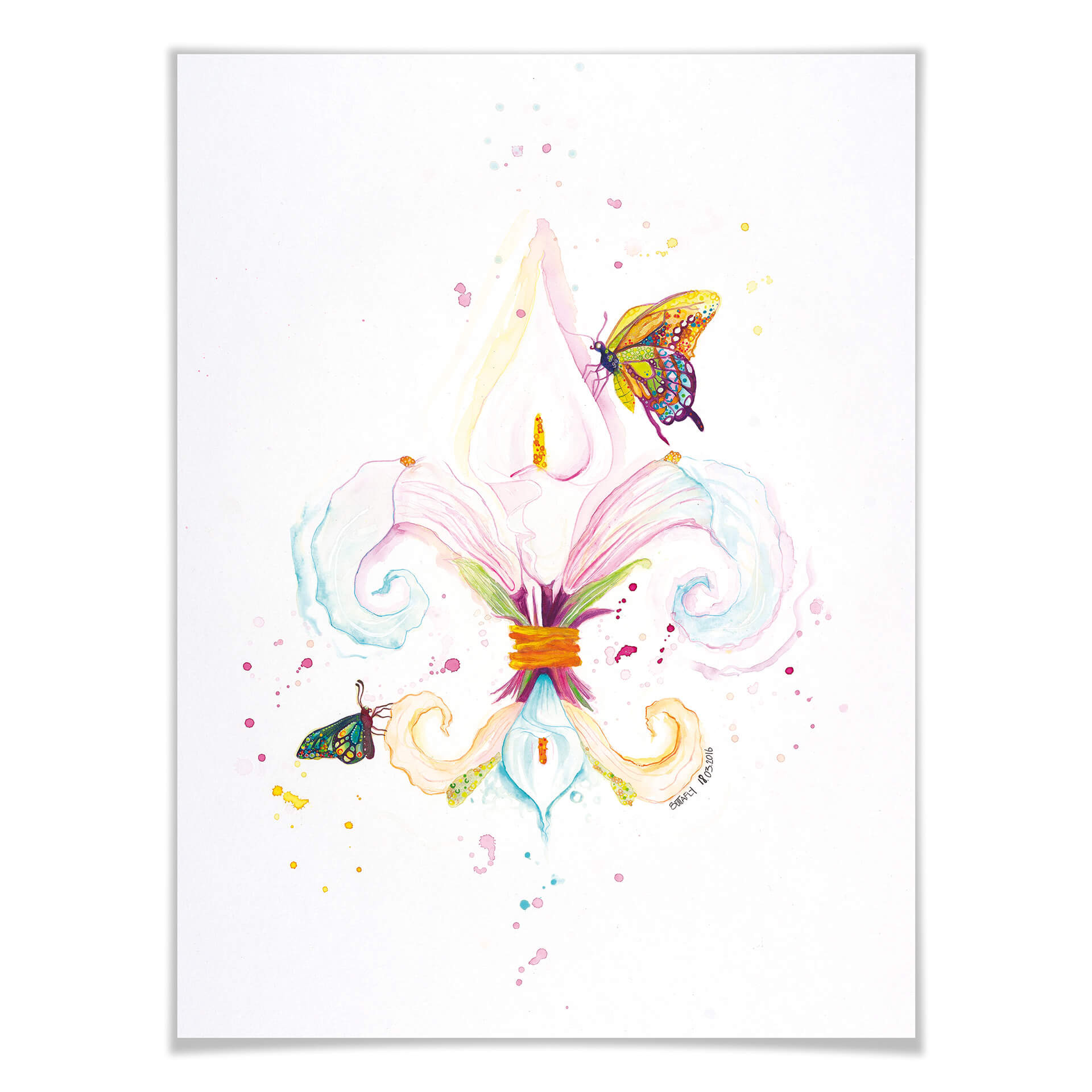 Plakat Buttafly - Fleur de Lil