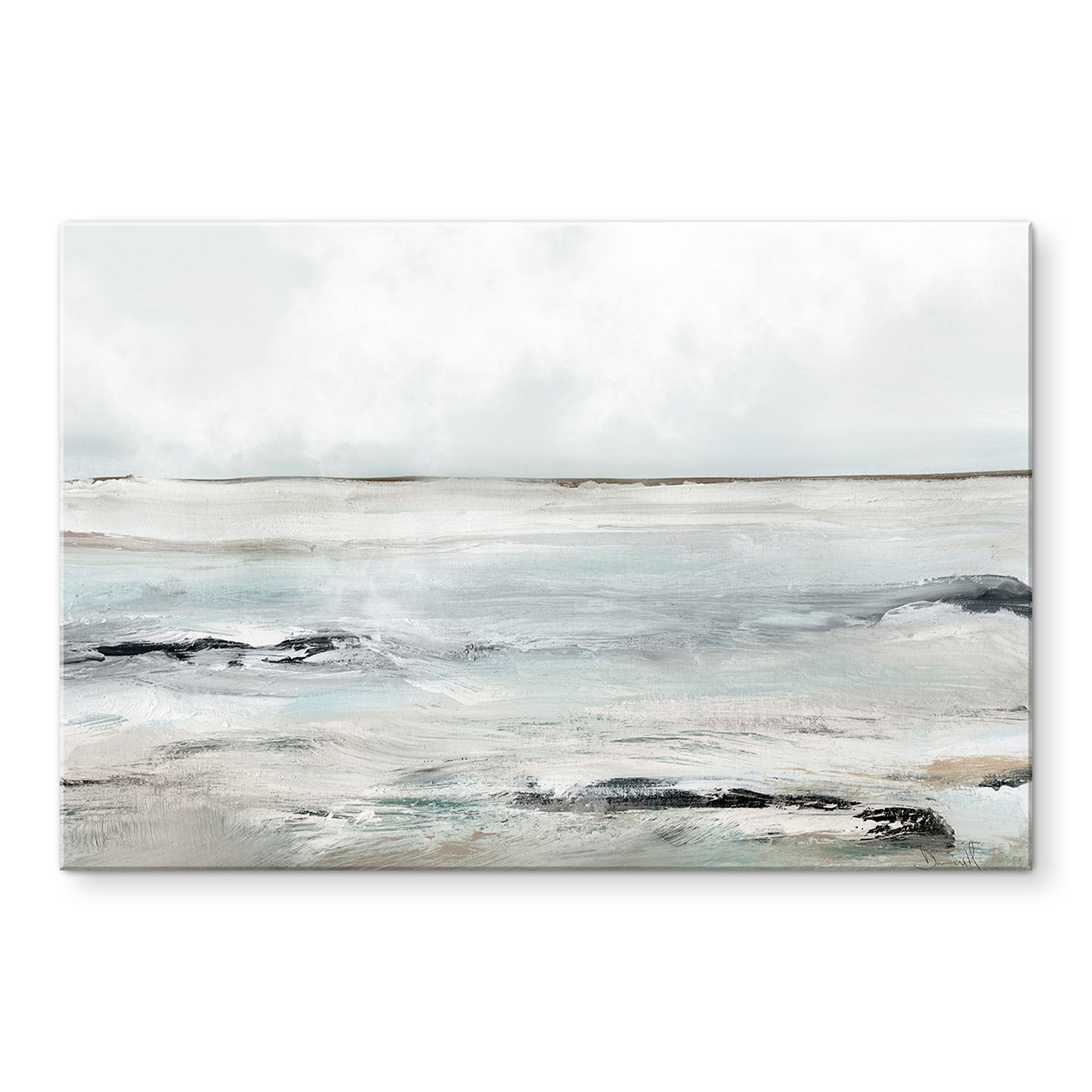 Akrylbillede Bølger ved Sandy Bay - Hobday