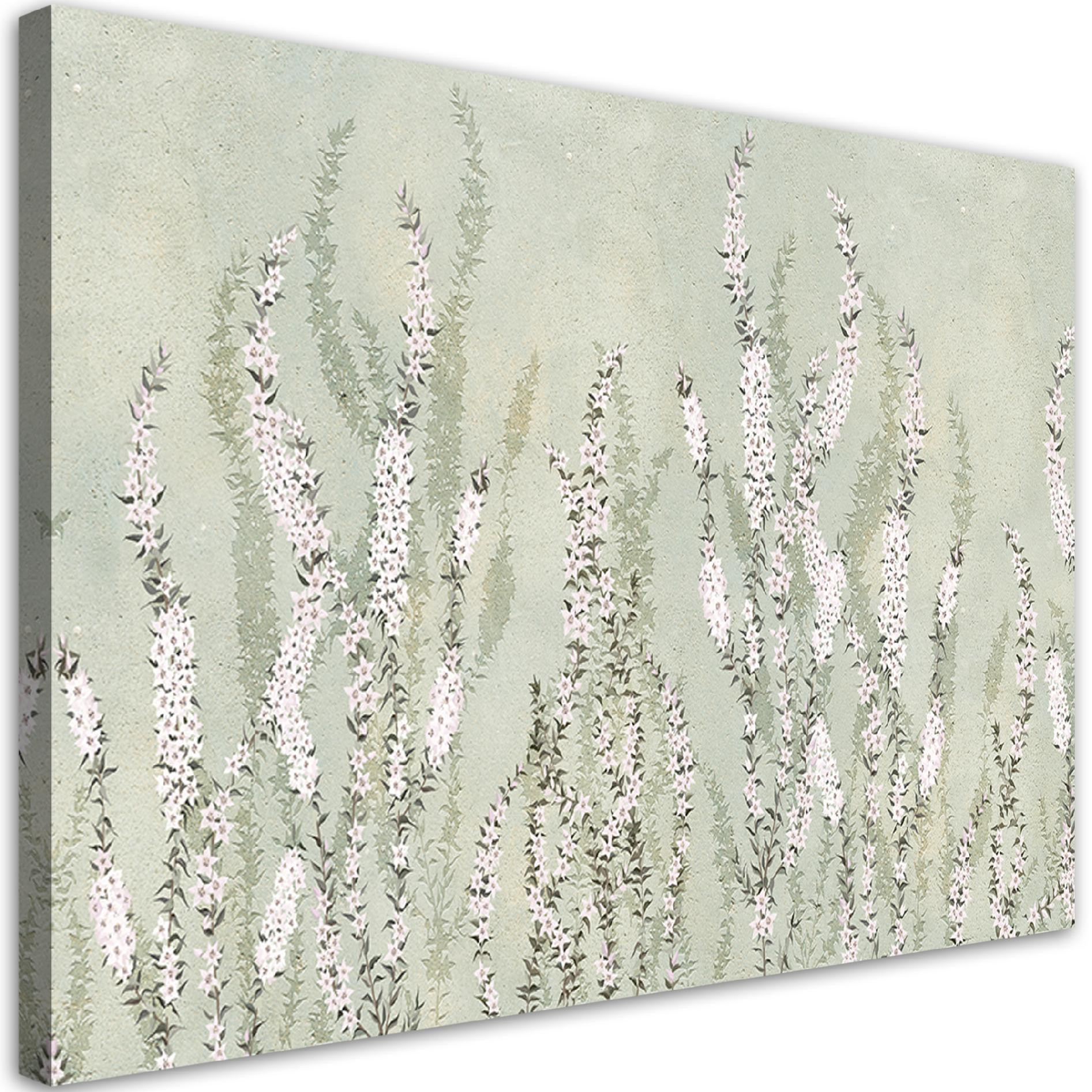 Canvasbillede, Boho blomsterplanter