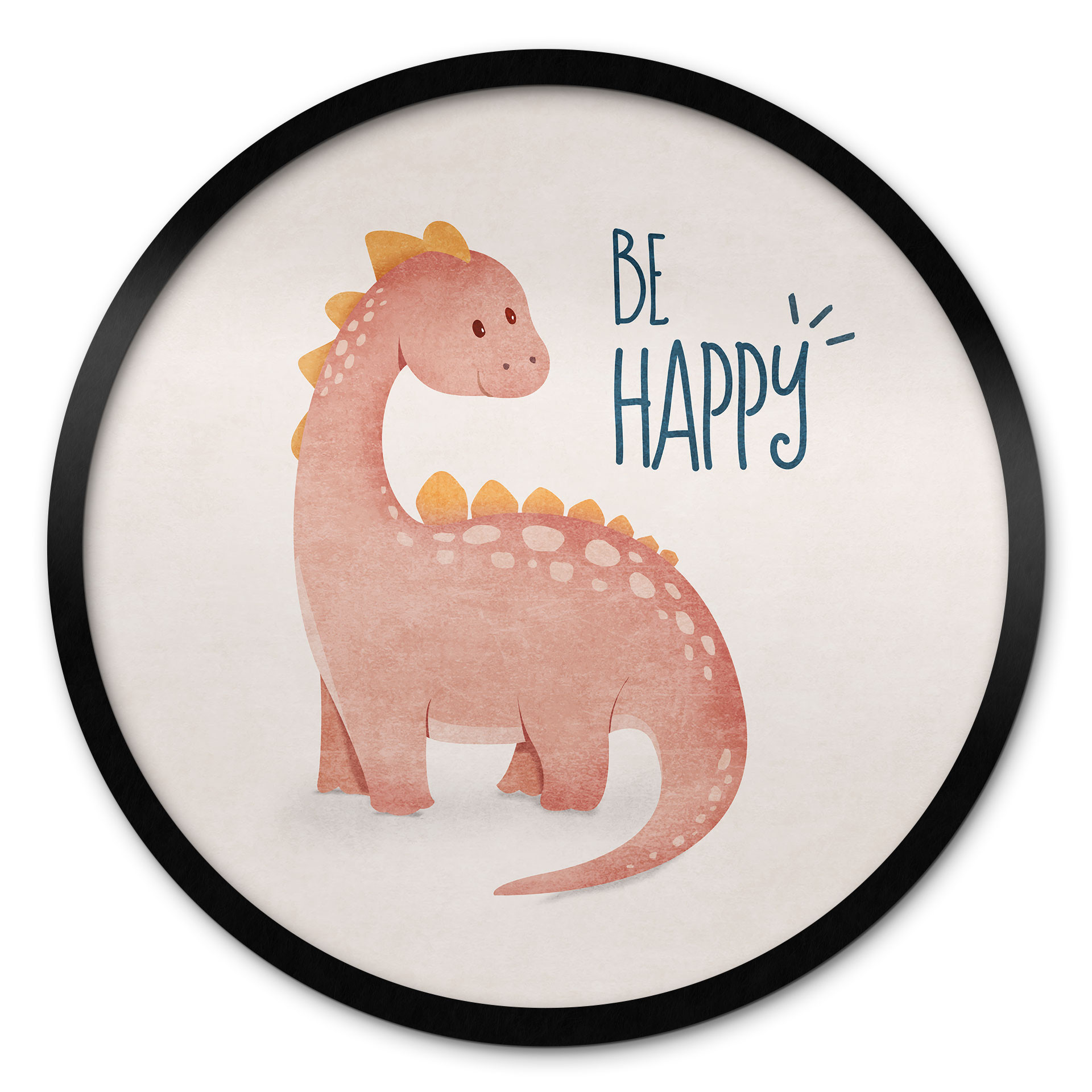 Poster Dino Be Happy - Brachiosaurus - Tunaboylu