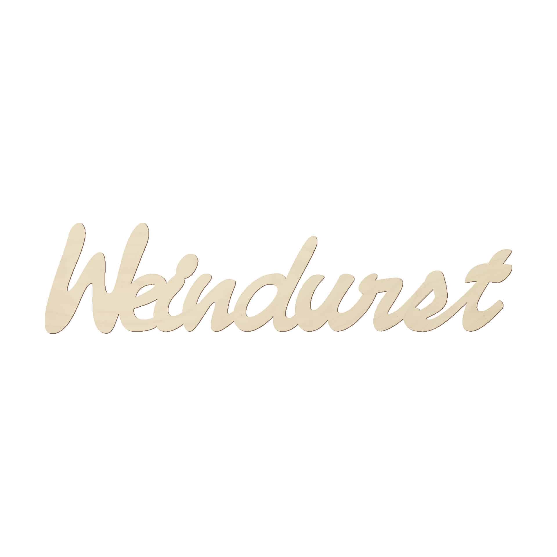Holzdeko Pappel - Weindurst