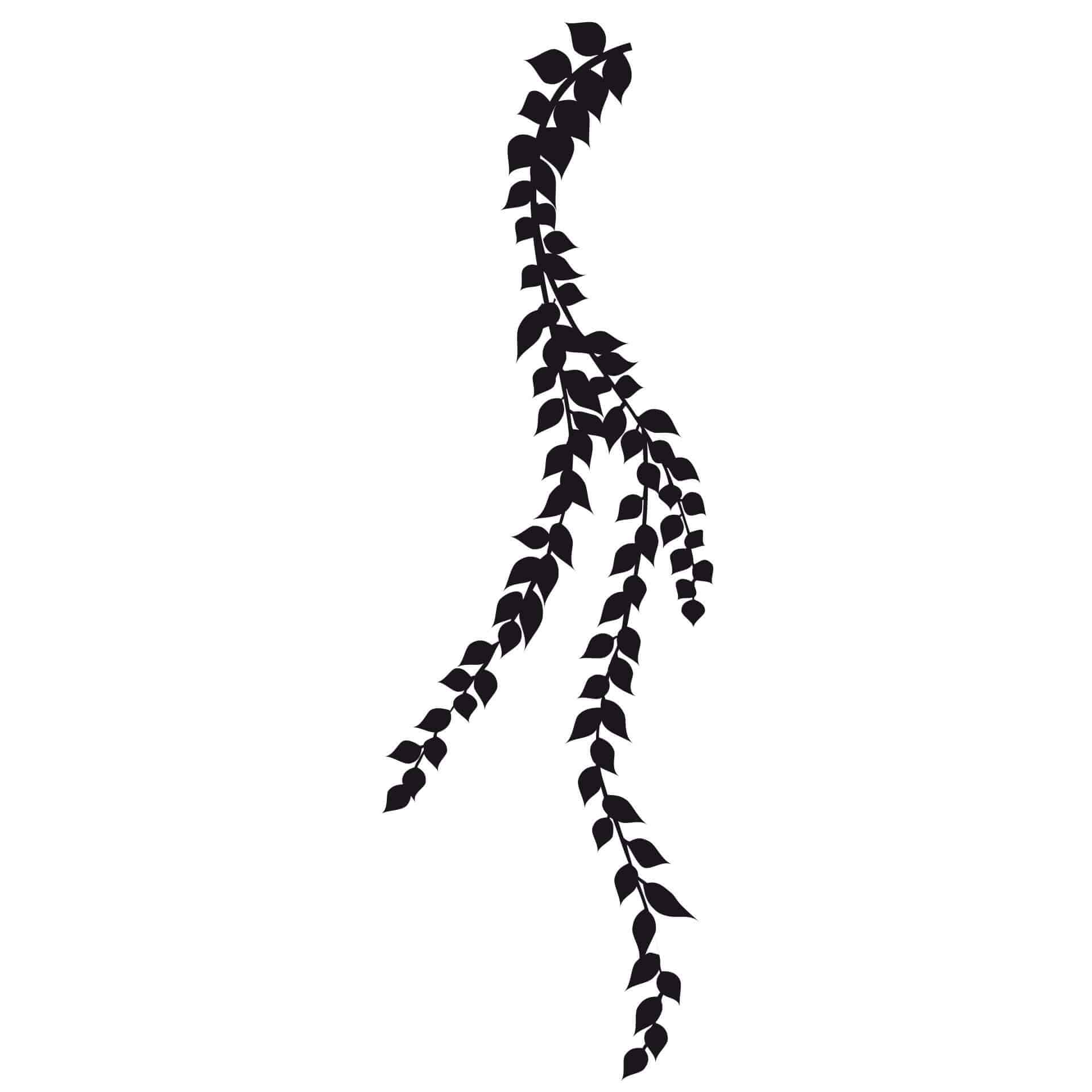 Wallsticker Hænge Planter
