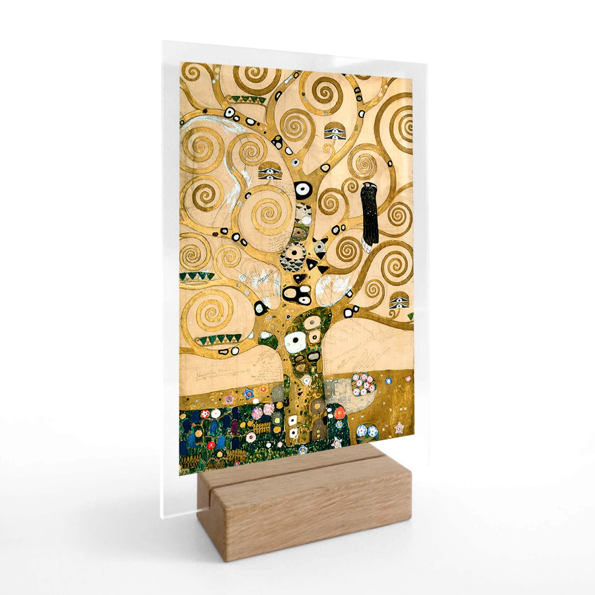 Klimt borddekoration - Livets træ